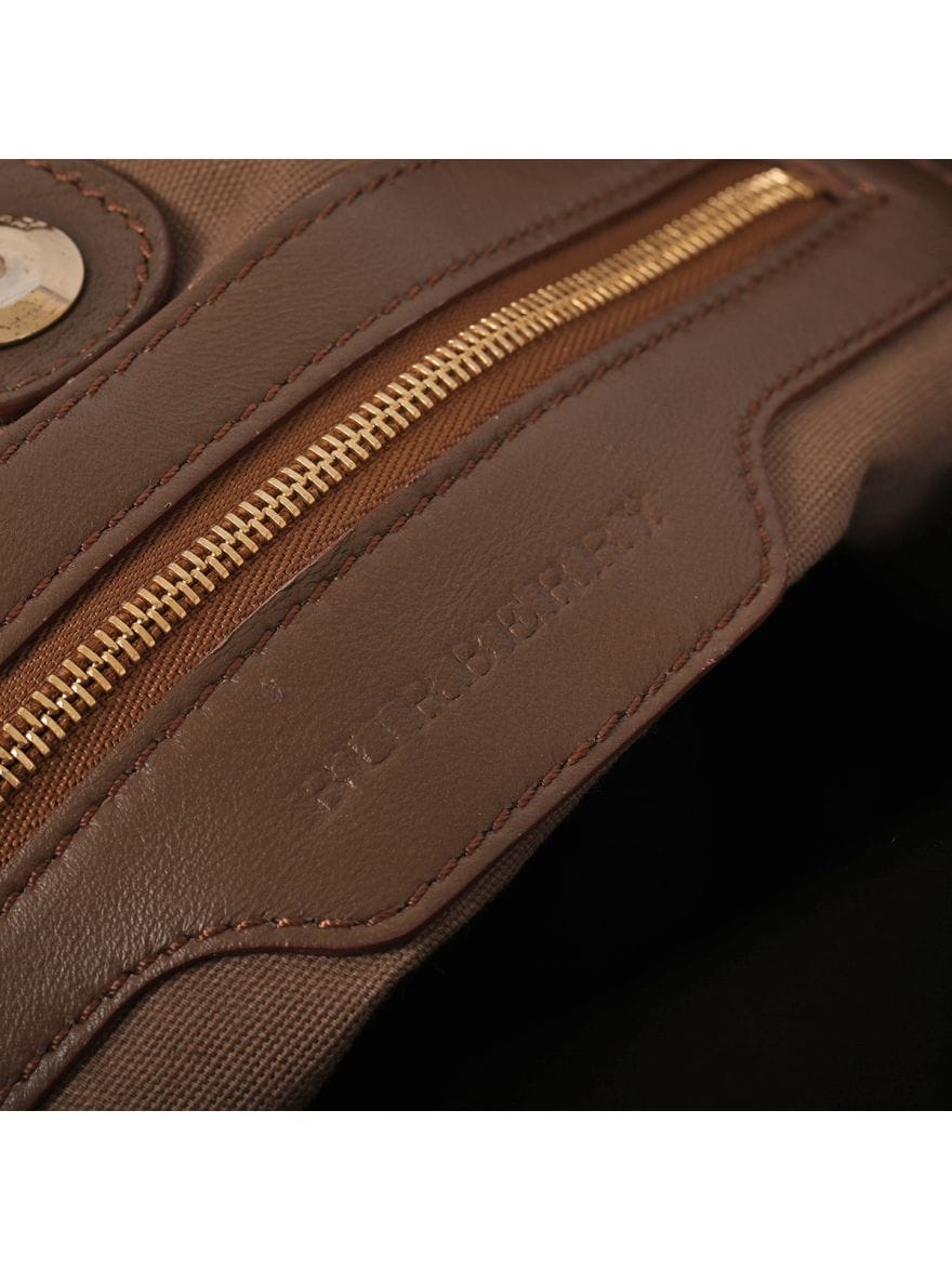 Burberry Belted Ombré Tote Handbag