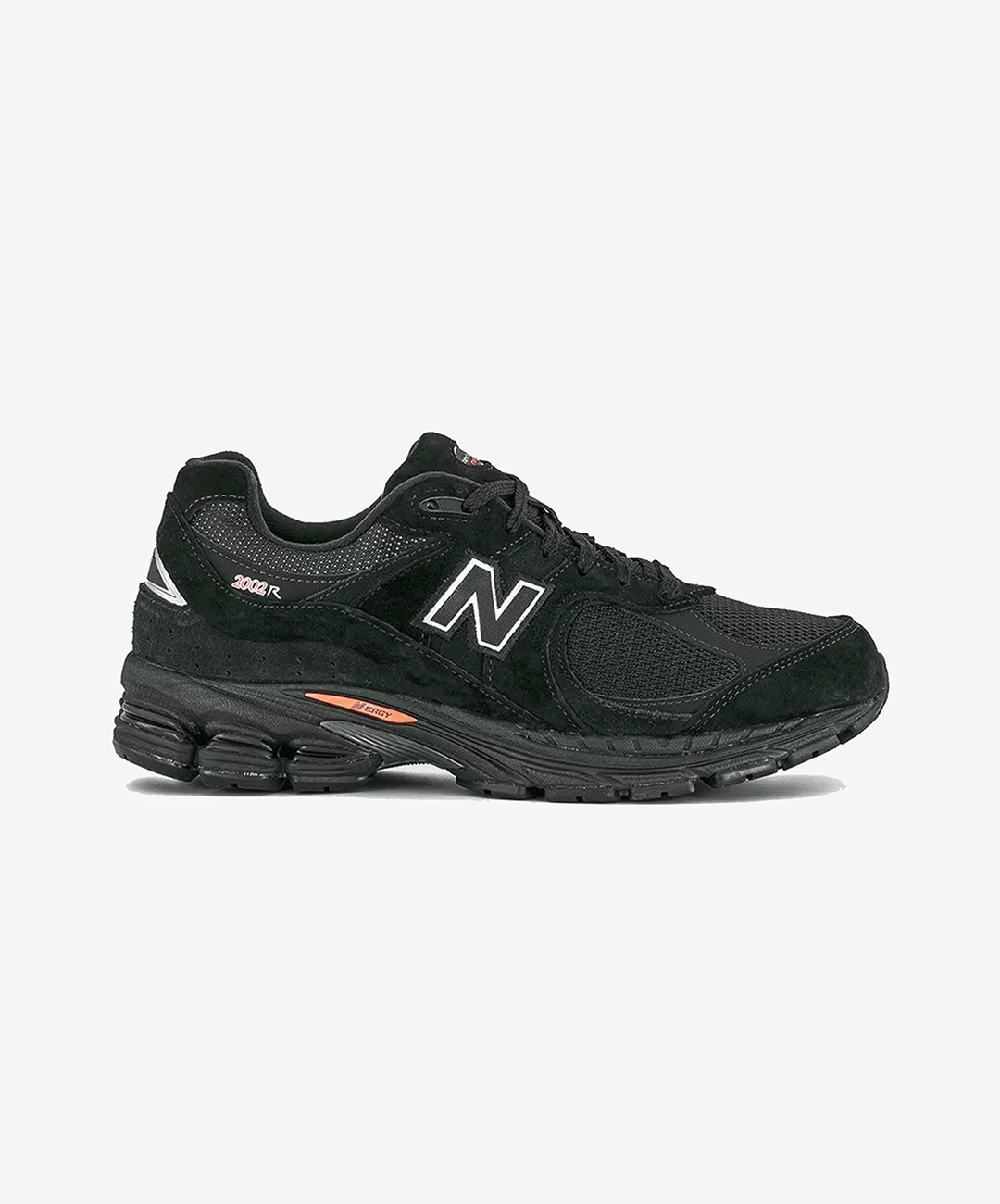 New Balance | 2002R { BLACK/BLACK/RED