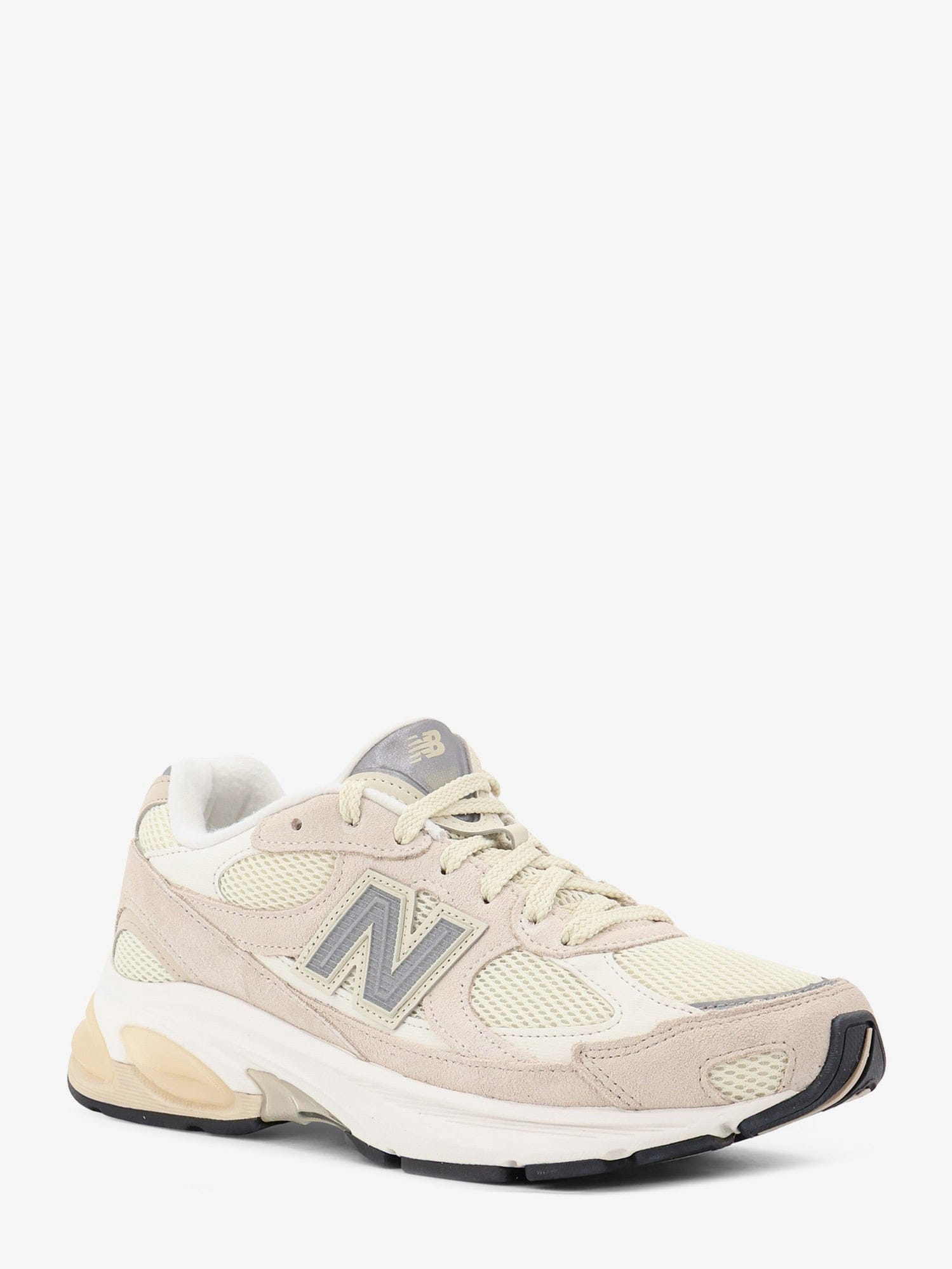 New Balance U2010 mesh and suede sneakers with side logo