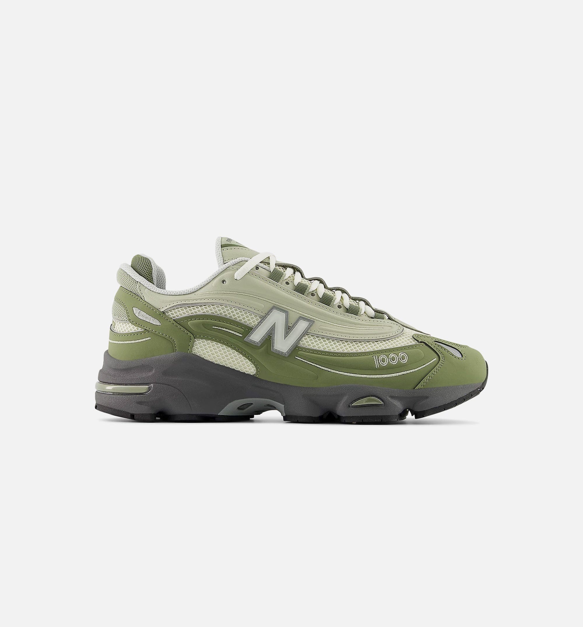 New Balance 1000 Mens Lifestyle Shoe - Dark Olivine/Sea Salt