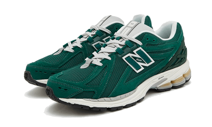 New Balance 1906R Green Suede Metallic Silver