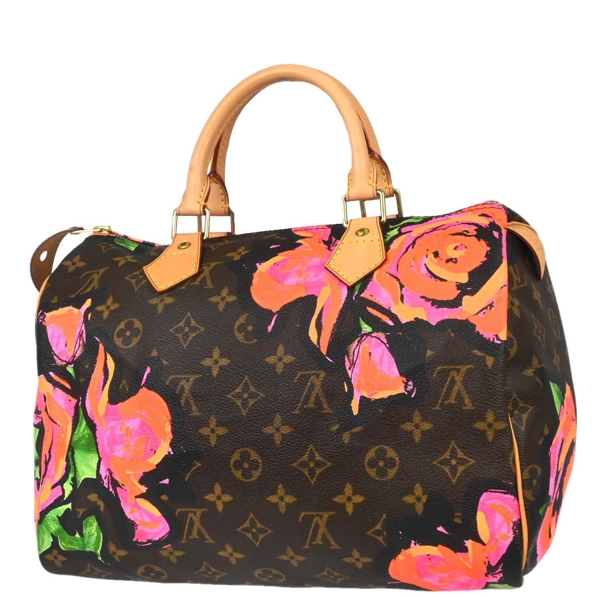 Louis Vuitton Monogram Rose Speedy 30 Handbag M48610