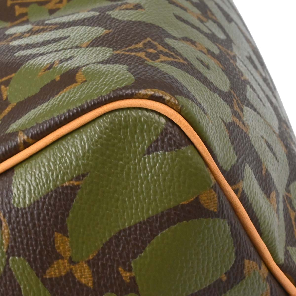 Louis Vuitton Khaki Monogram Graffiti Speedy 30 Handbag M92194