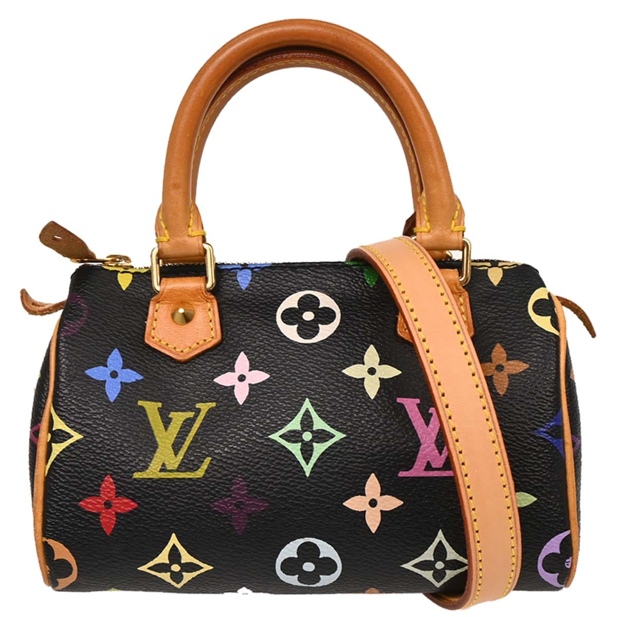 Louis Vuitton Multicolor Mini Speedy 2way Shoulder Handbag M92644