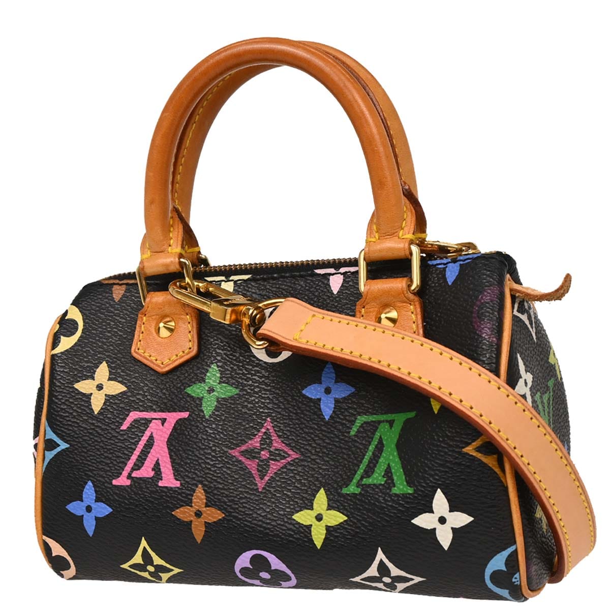 Louis Vuitton Multicolor Mini Speedy 2way Shoulder Handbag M92644