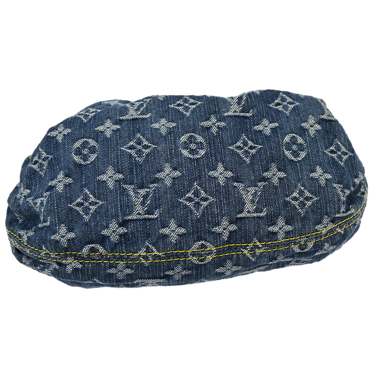 Louis Vuitton Blue Monogram Denim Pleaty Handbag M95020