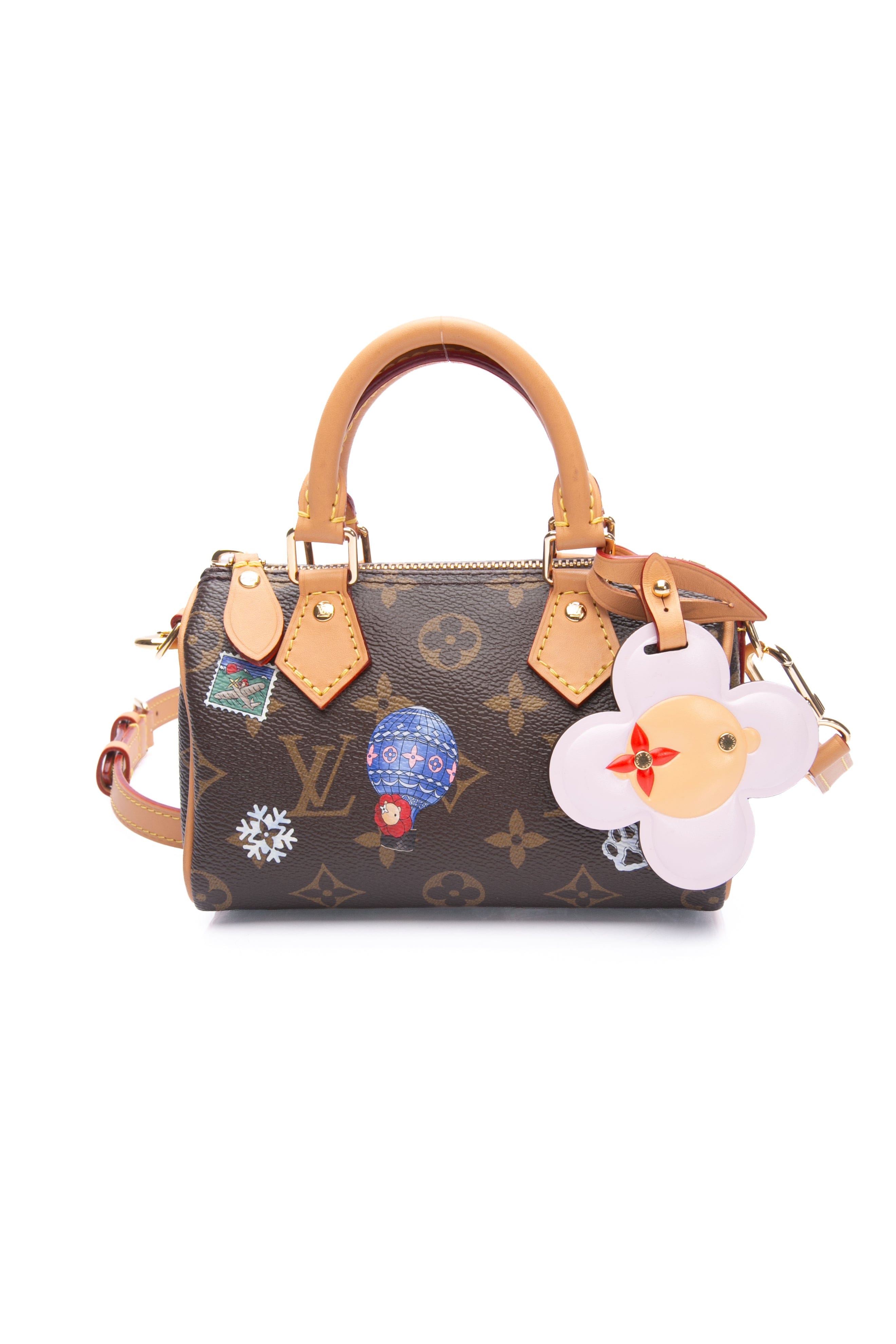LOUIS VUITTON Monogram Vivienne Animation Nano Speedy