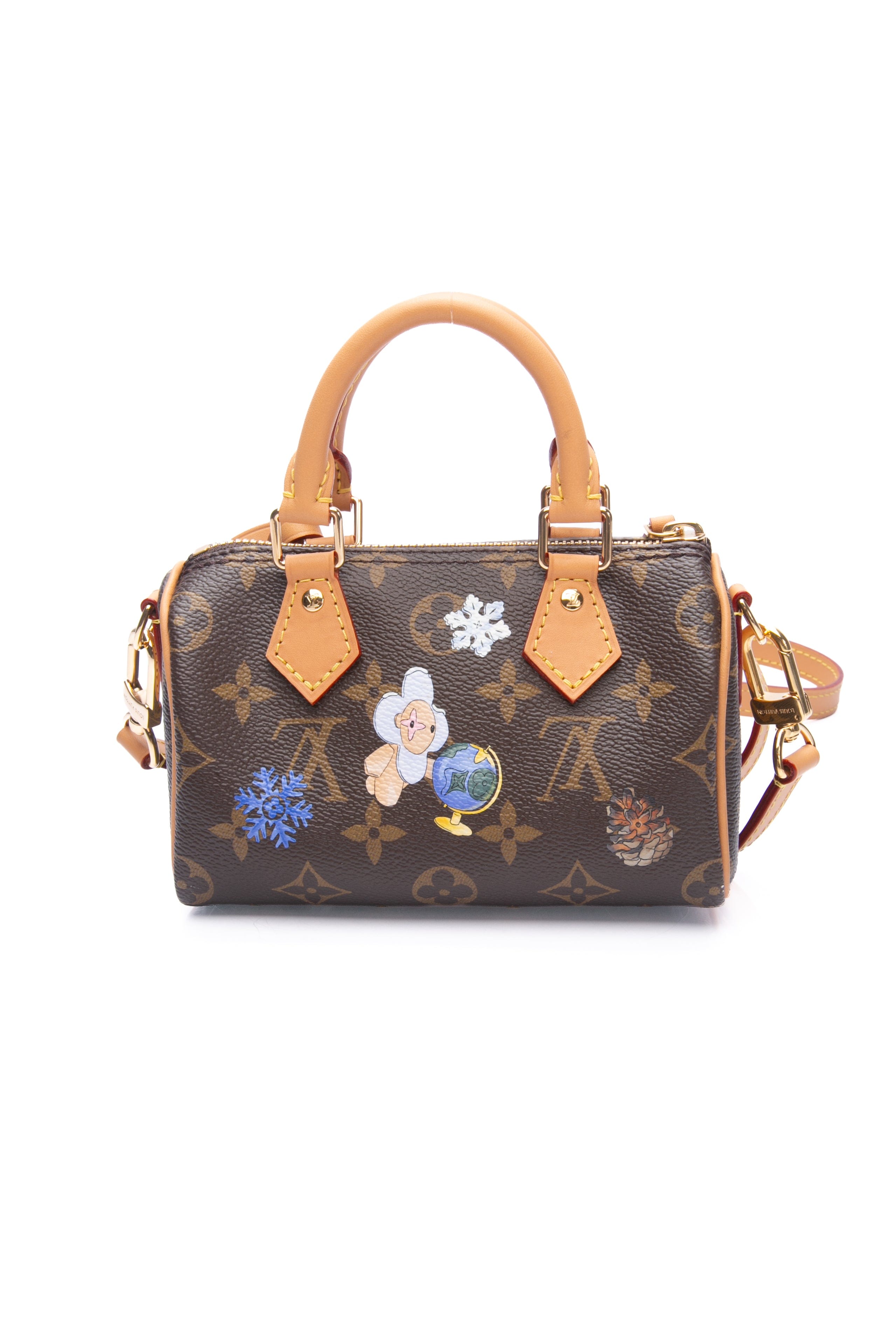 LOUIS VUITTON Monogram Vivienne Animation Nano Speedy