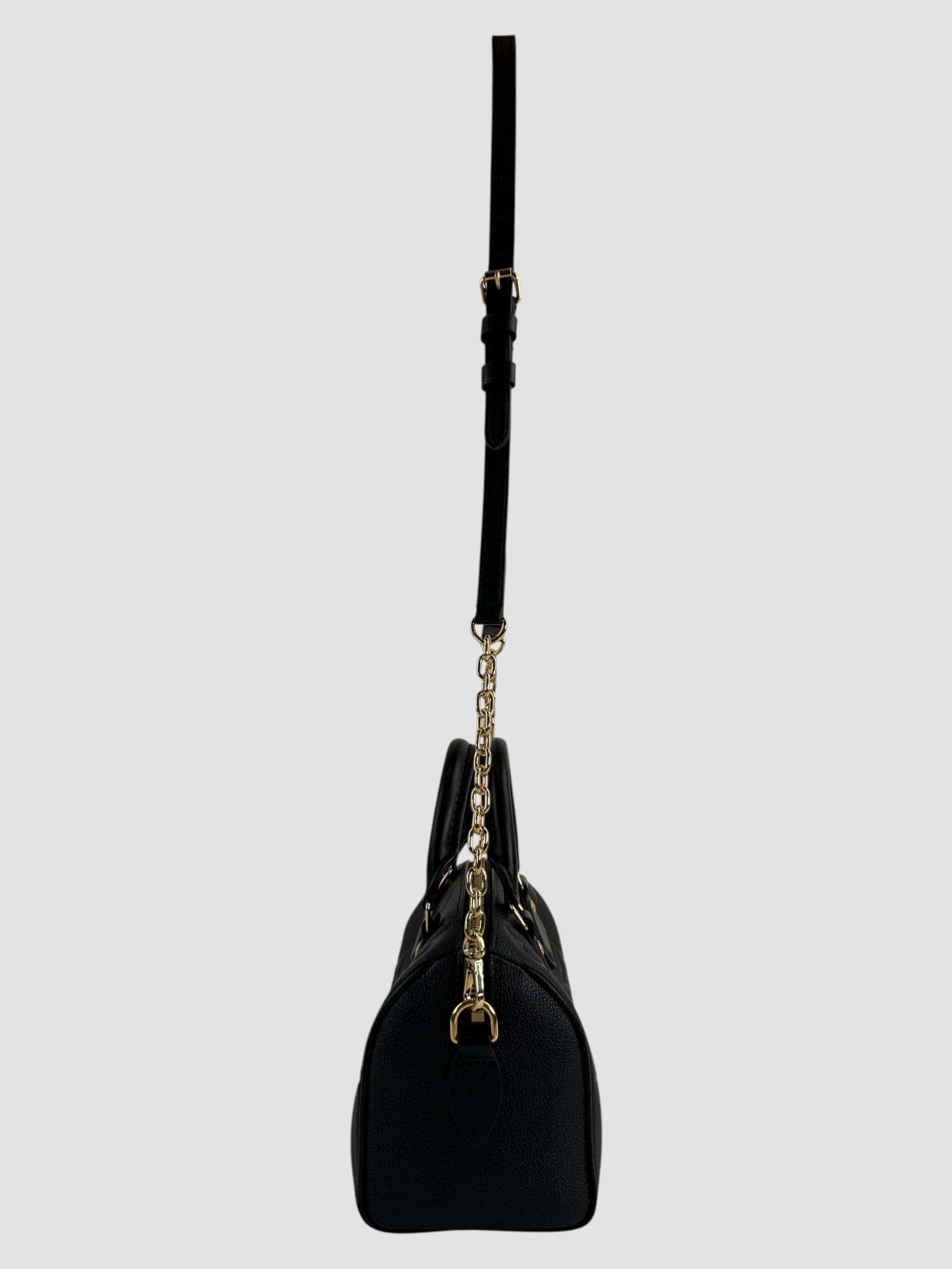 Louis Vuitton Black Empreinte Leather Speedy 20