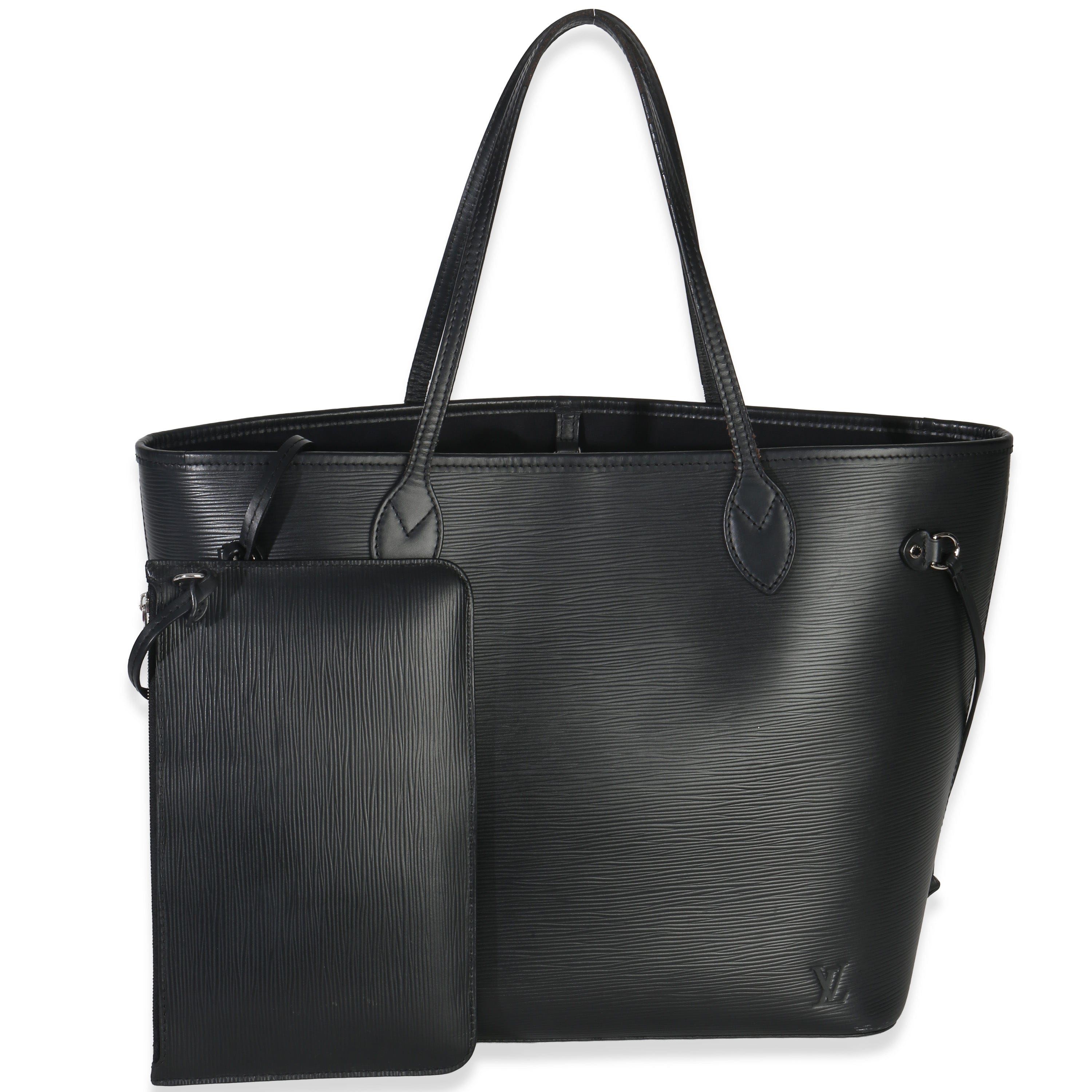 Louis Vuitton Black Epi Neverfull MM