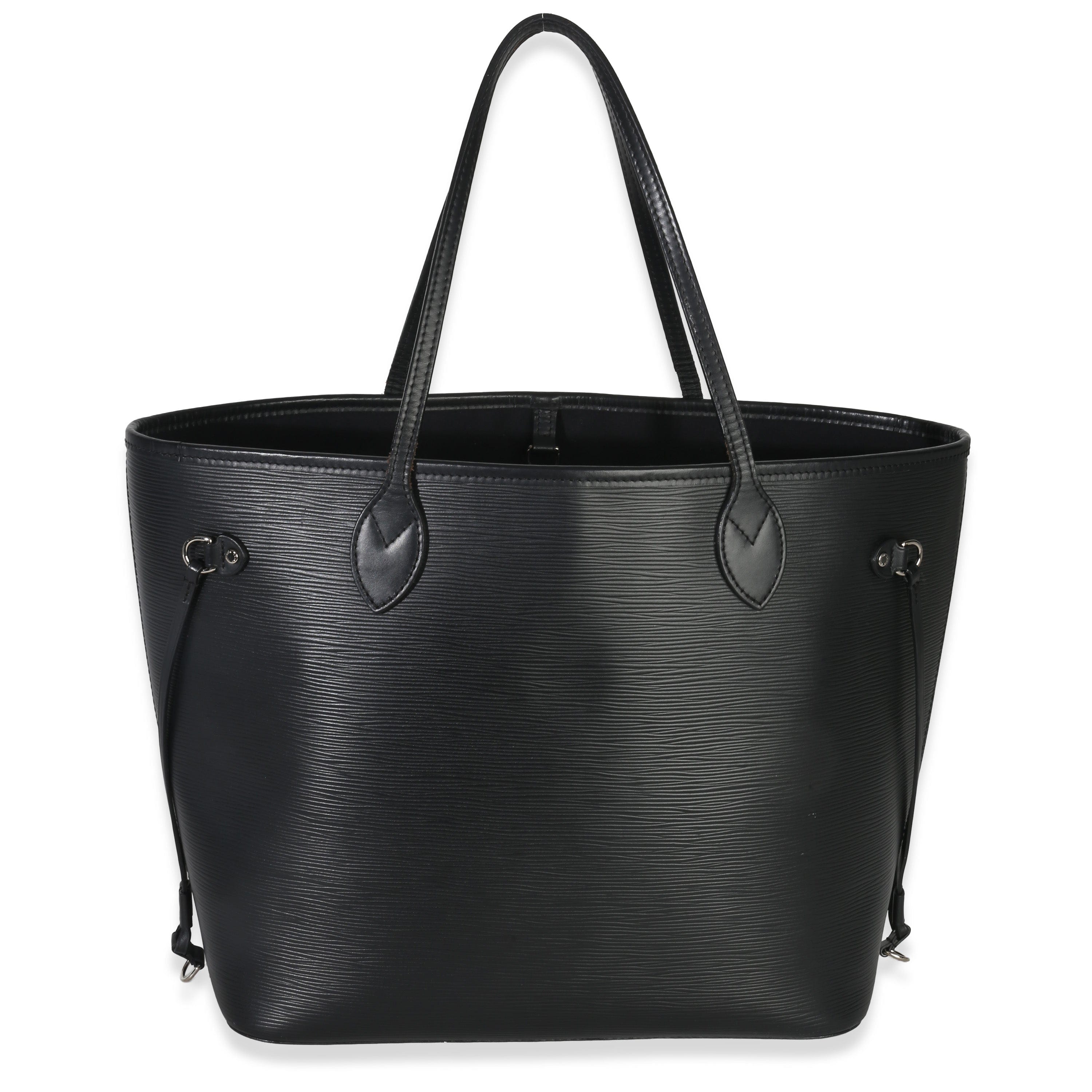 Louis Vuitton Black Epi Neverfull MM