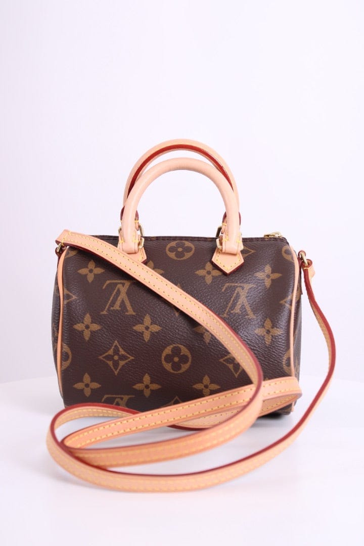 Louis Vuitton 2019 Nano Speedy Bag Brown Monogram