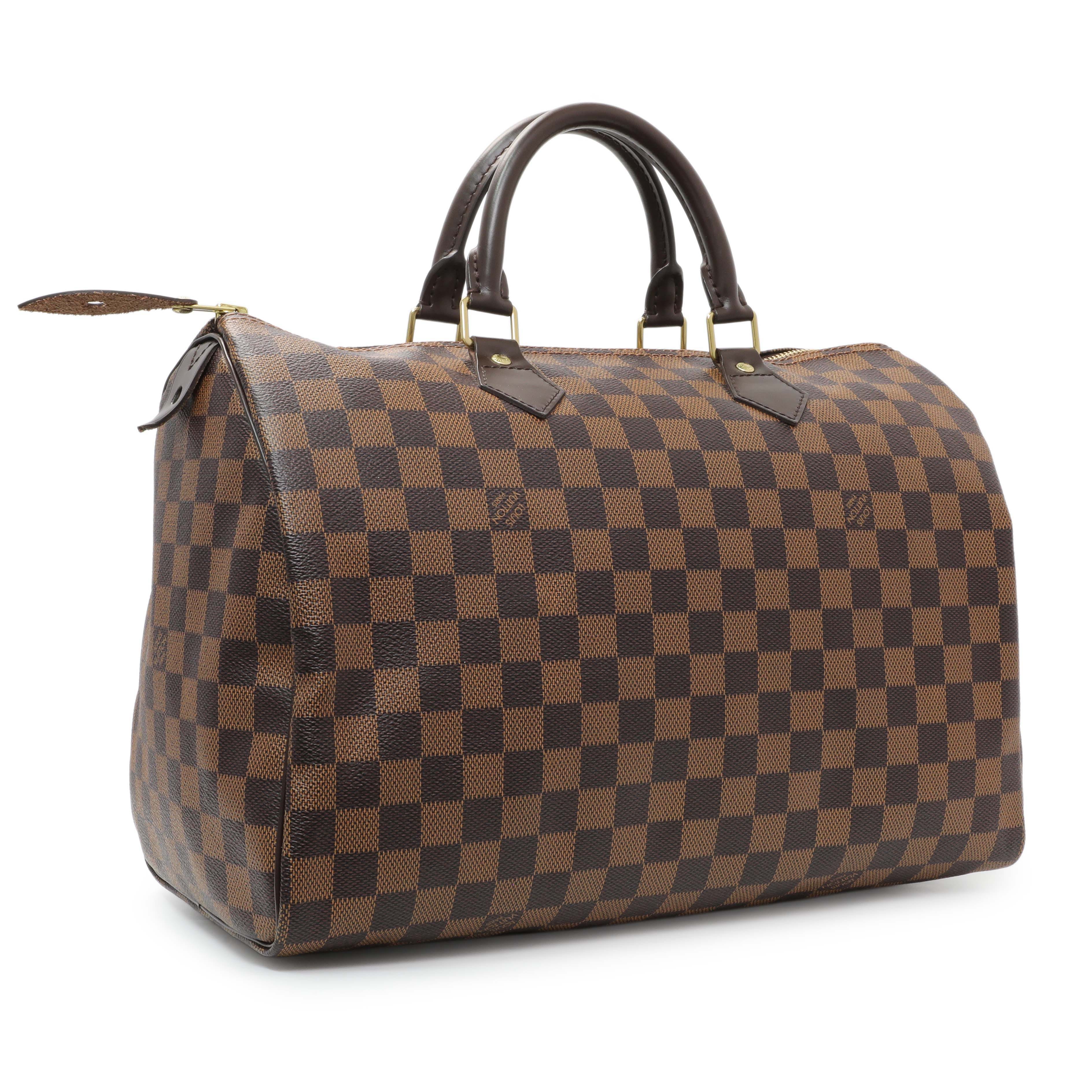 Louis Vuitton Damier Ebene Speedy 35
