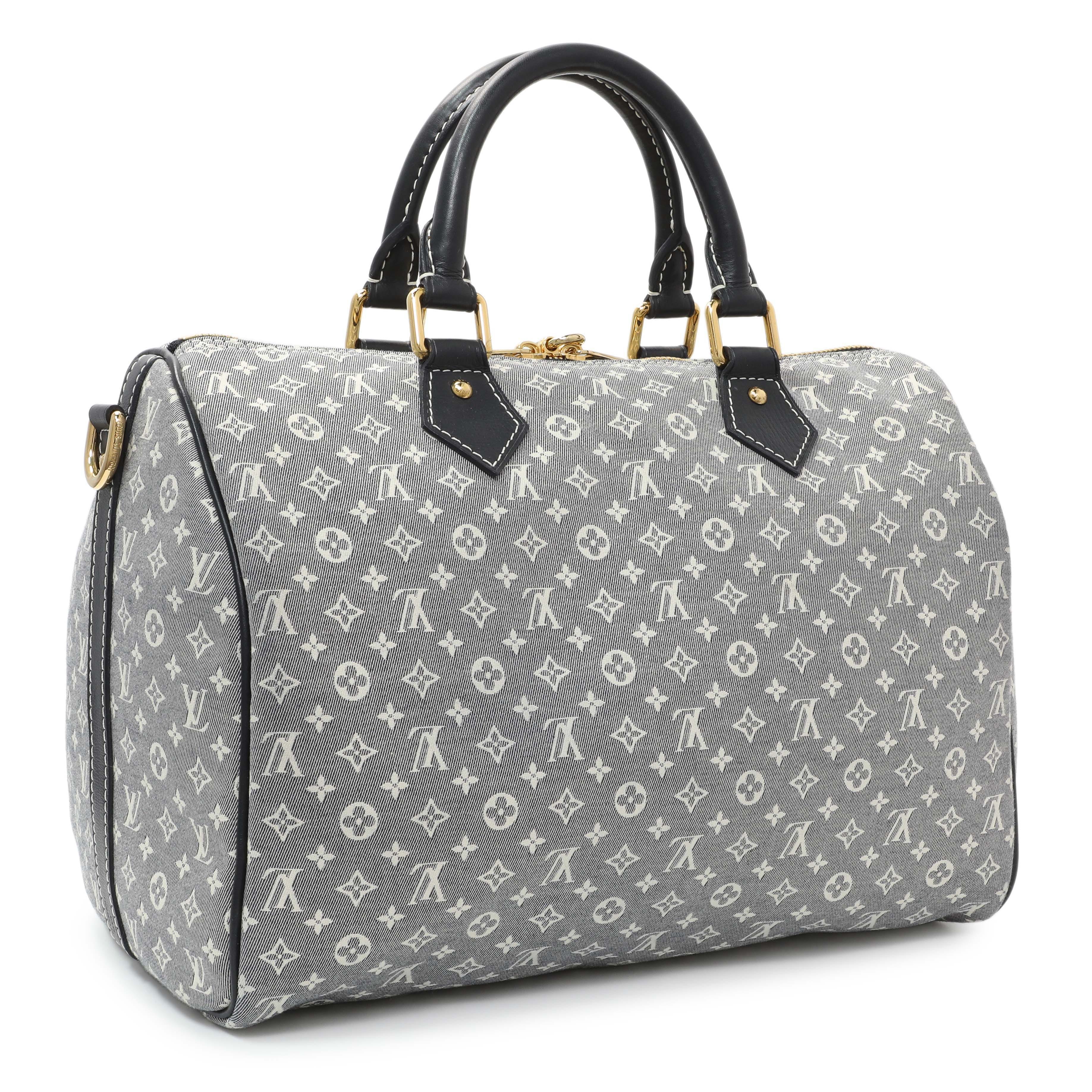 Louis Vuitton Encre Monogram Idylle Speedy Bandouliere 30