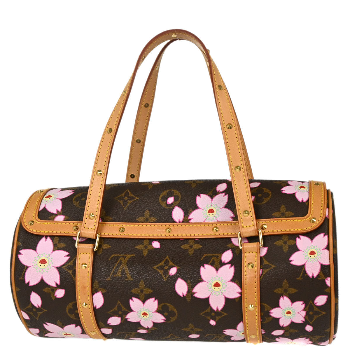 Louis Vuitton 2008 Monogram Cherry Blossom Papillon Handbag M92009