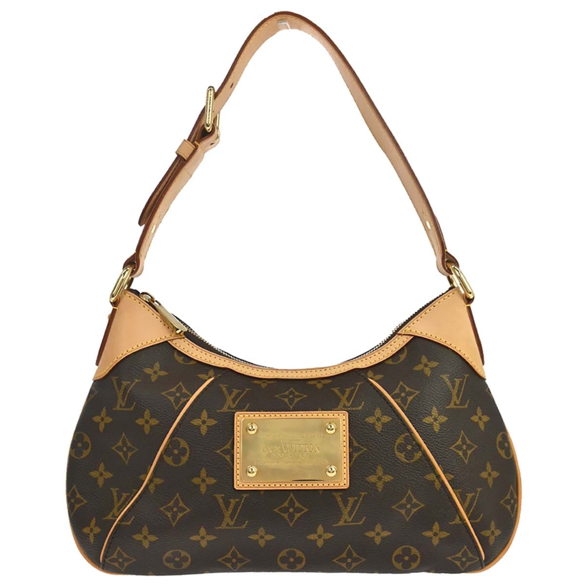 Louis Vuitton 2009 Monogram Thames PM Hobo Handbag M56384 MI3049