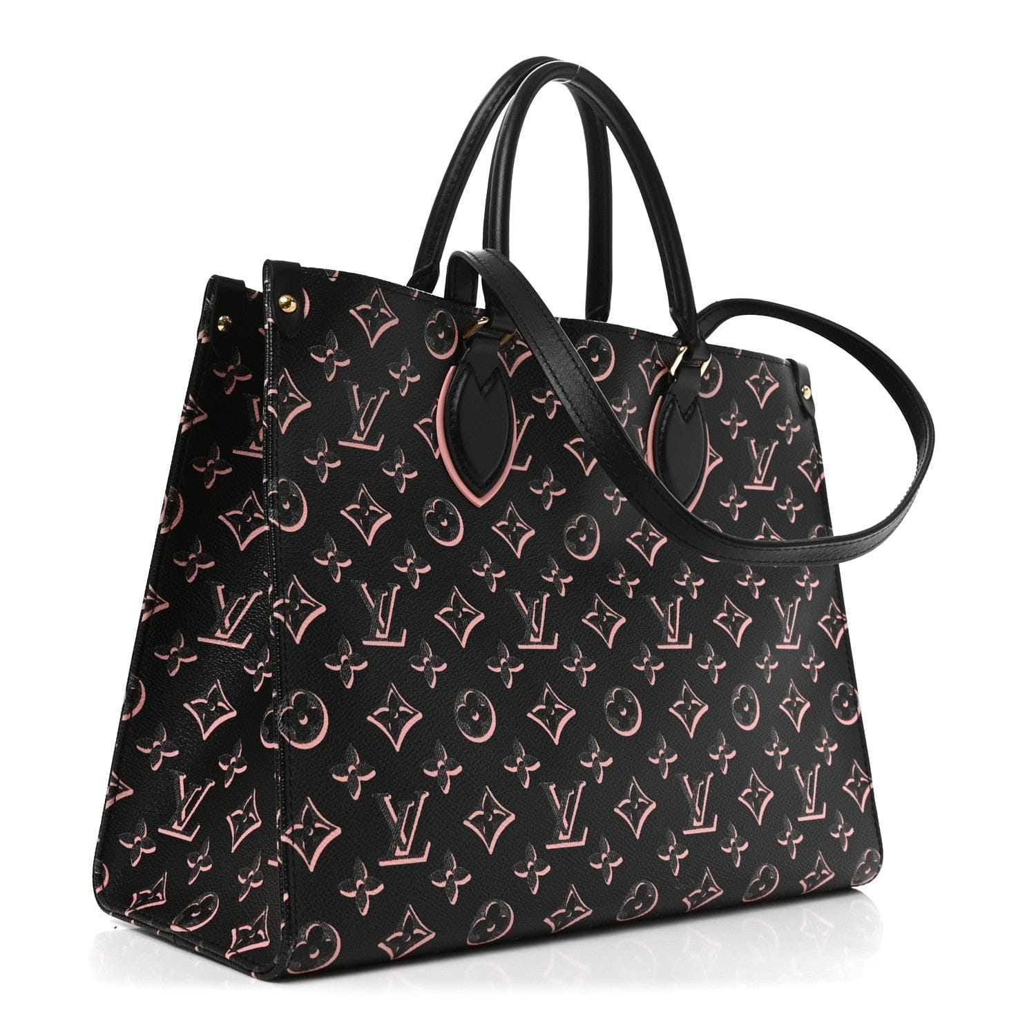 Louis Vuitton Monogram Fall For You Neverfull MM Black