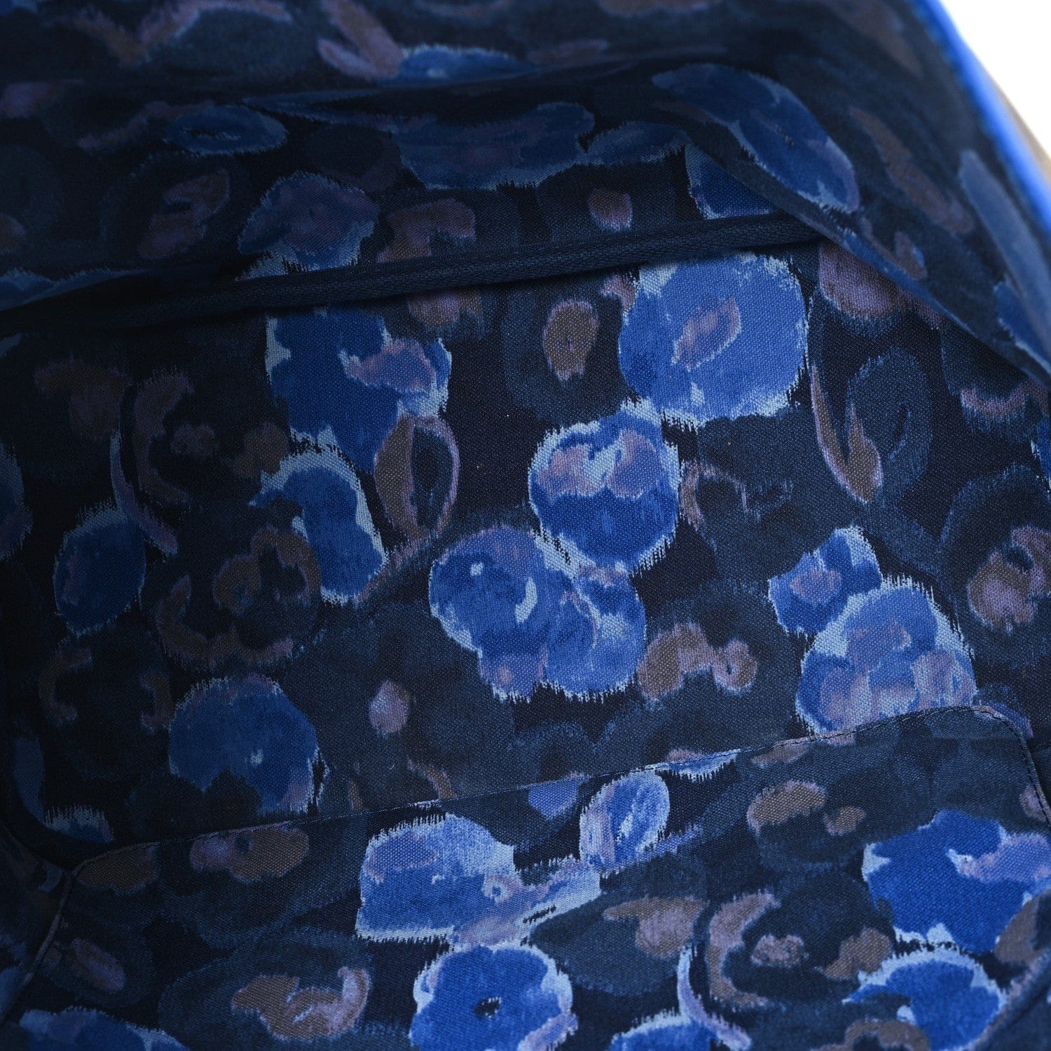 Louis Vuitton Monogram Articles de Voyage Ikat Neverfull MM Grand Blue