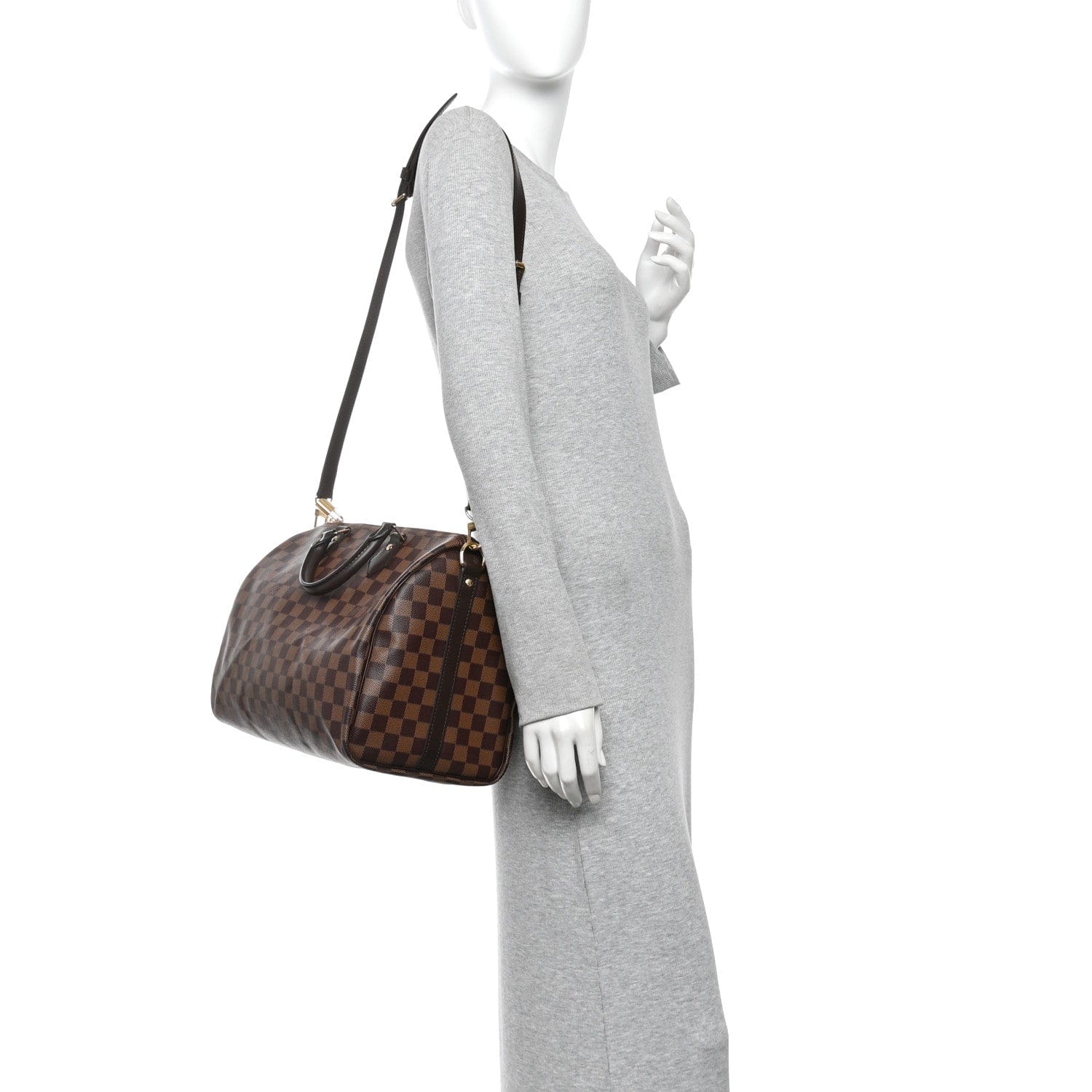 Louis Vuitton Damier Ebene Speedy Bandouliere 35