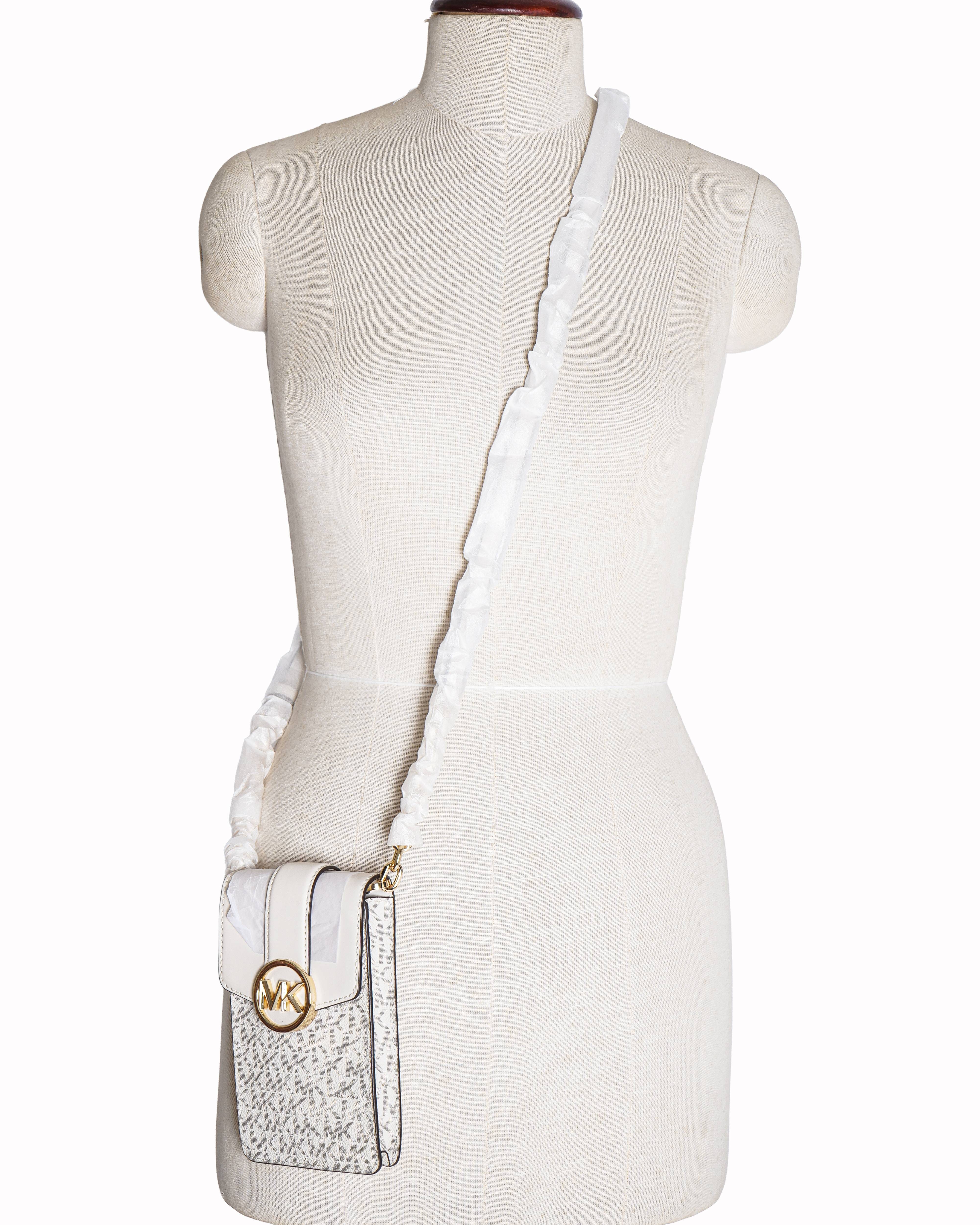 Michael Kors Carmen Small Logo Phone Crossbody Bag