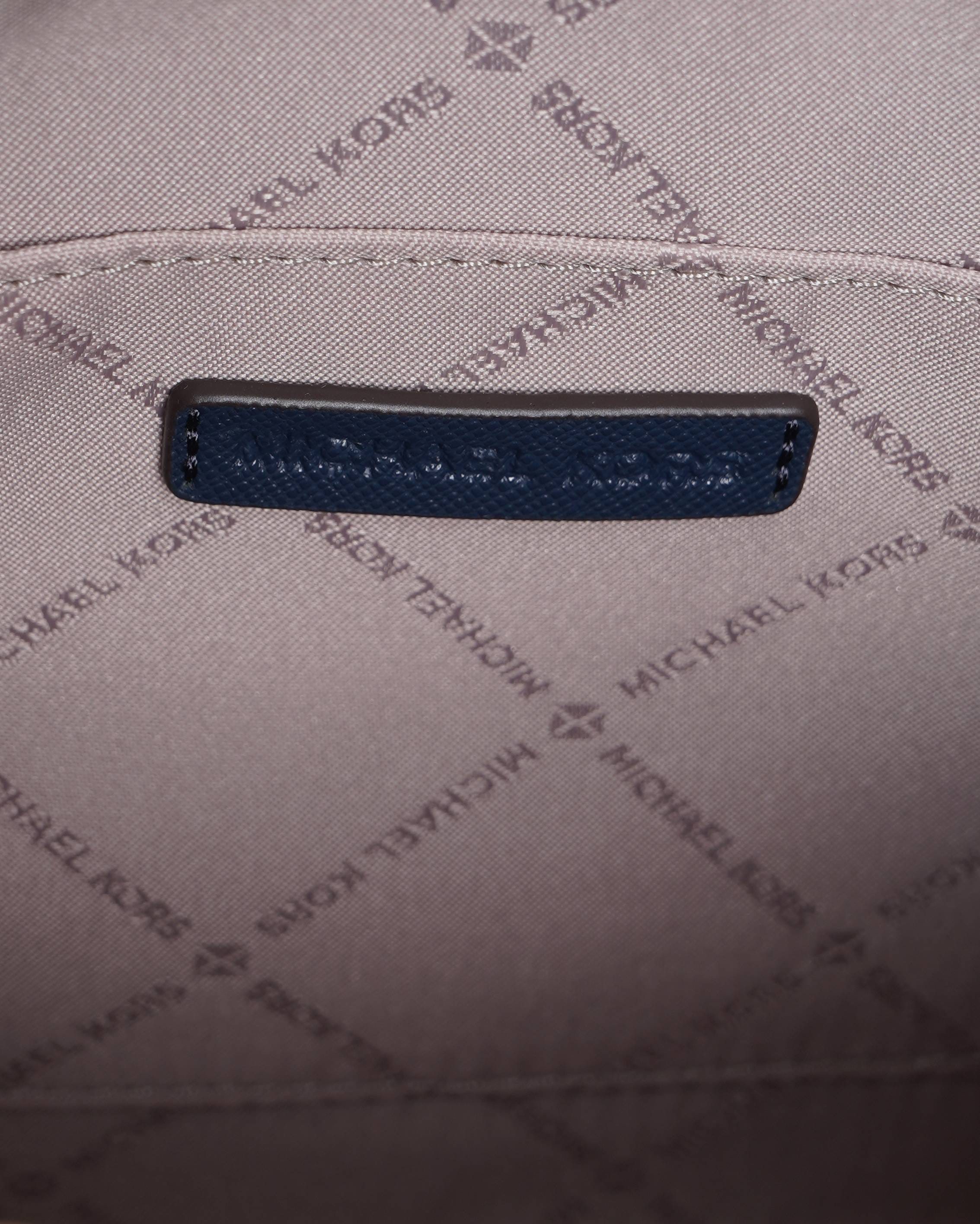 Michael Kors New Michael Kors Jet Set EW Crossbody Leather Navy Blue