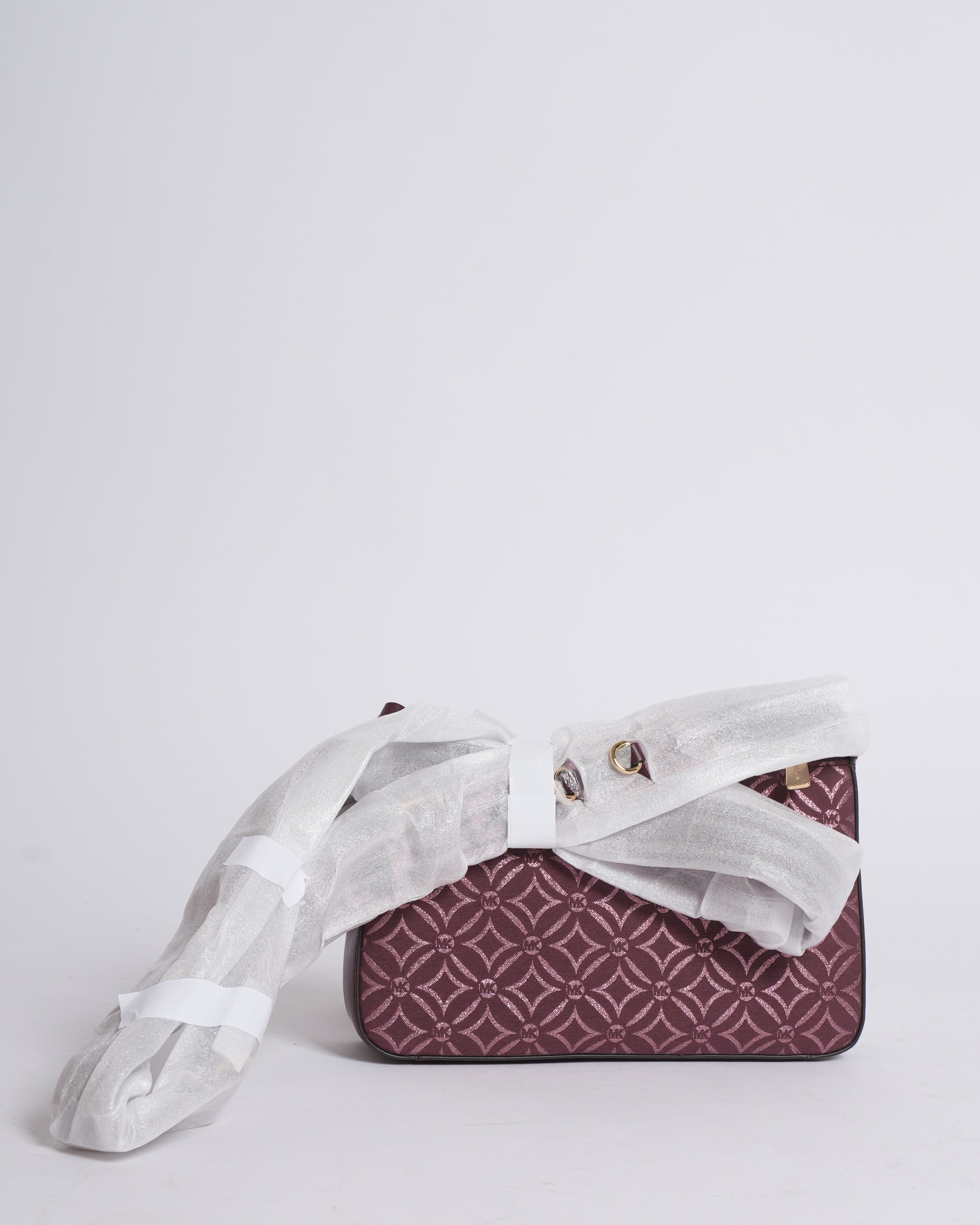 Michael Kors New MK Jet Set Travel Small Crossbody With Tech Attachment