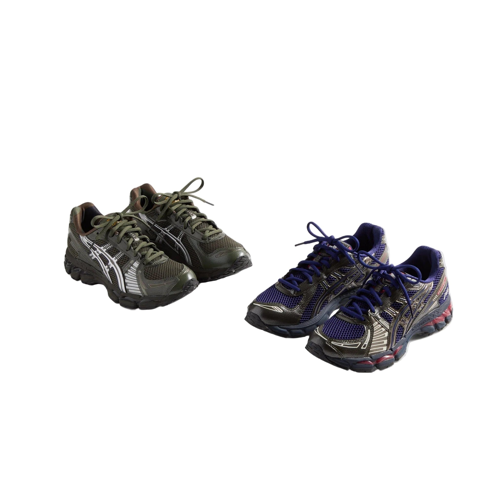 ASICS Marvel vs. Capcom | Kith Asics Gel Kayano 12.1 Captain America vs. Guile Double Box
