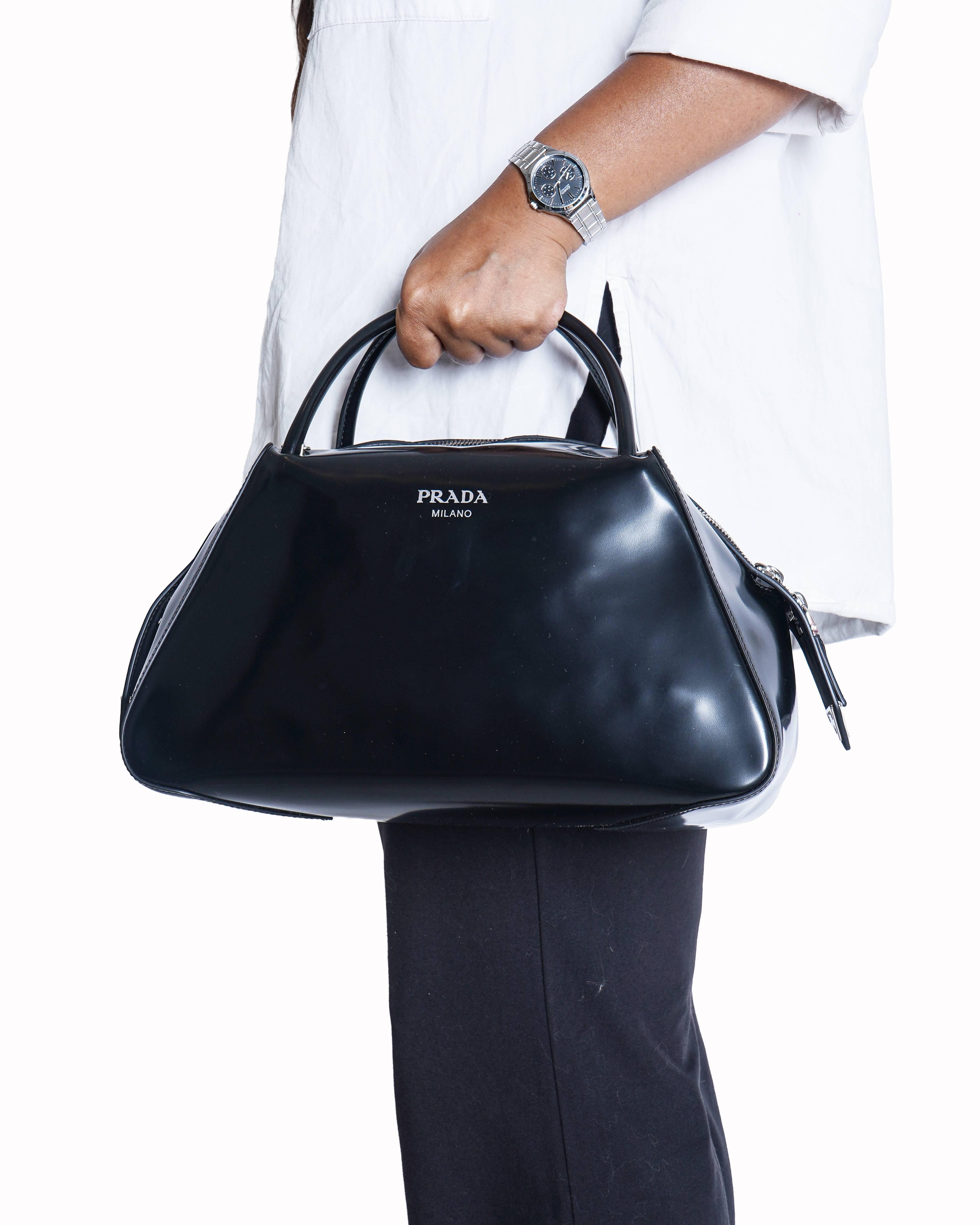 Prada Black Small Supernova Handbag In Black