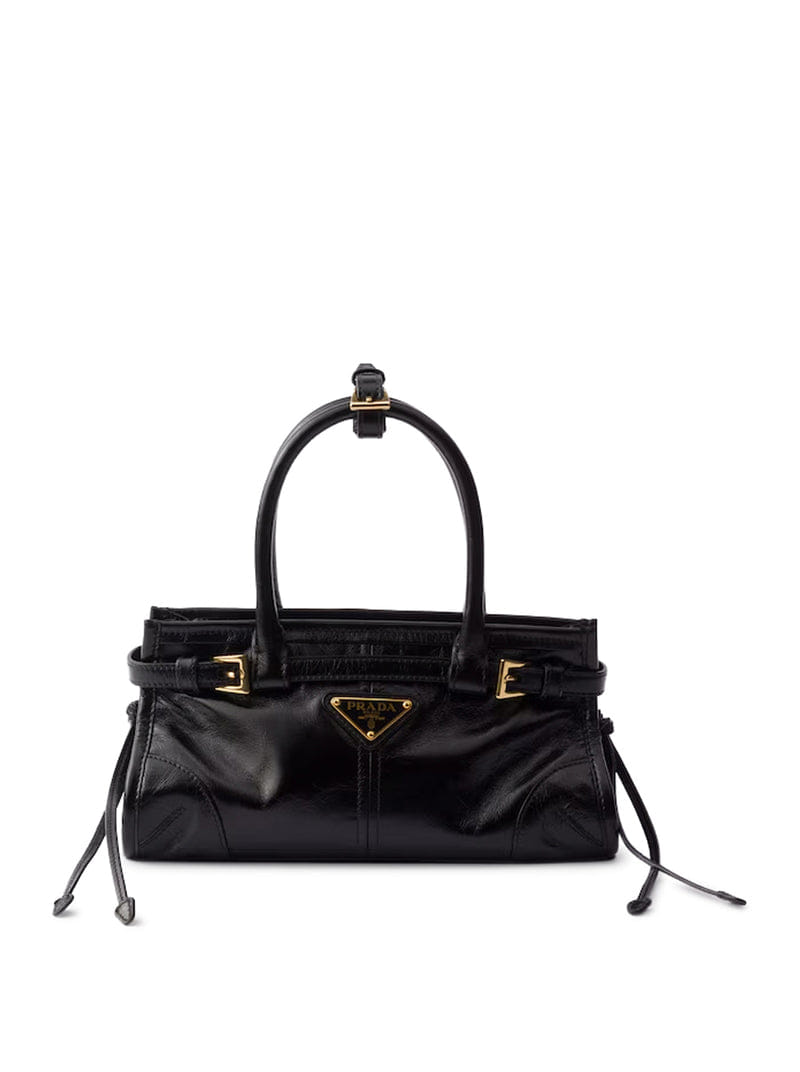 Prada Women Prada Bonnie Mini Leather Handbag