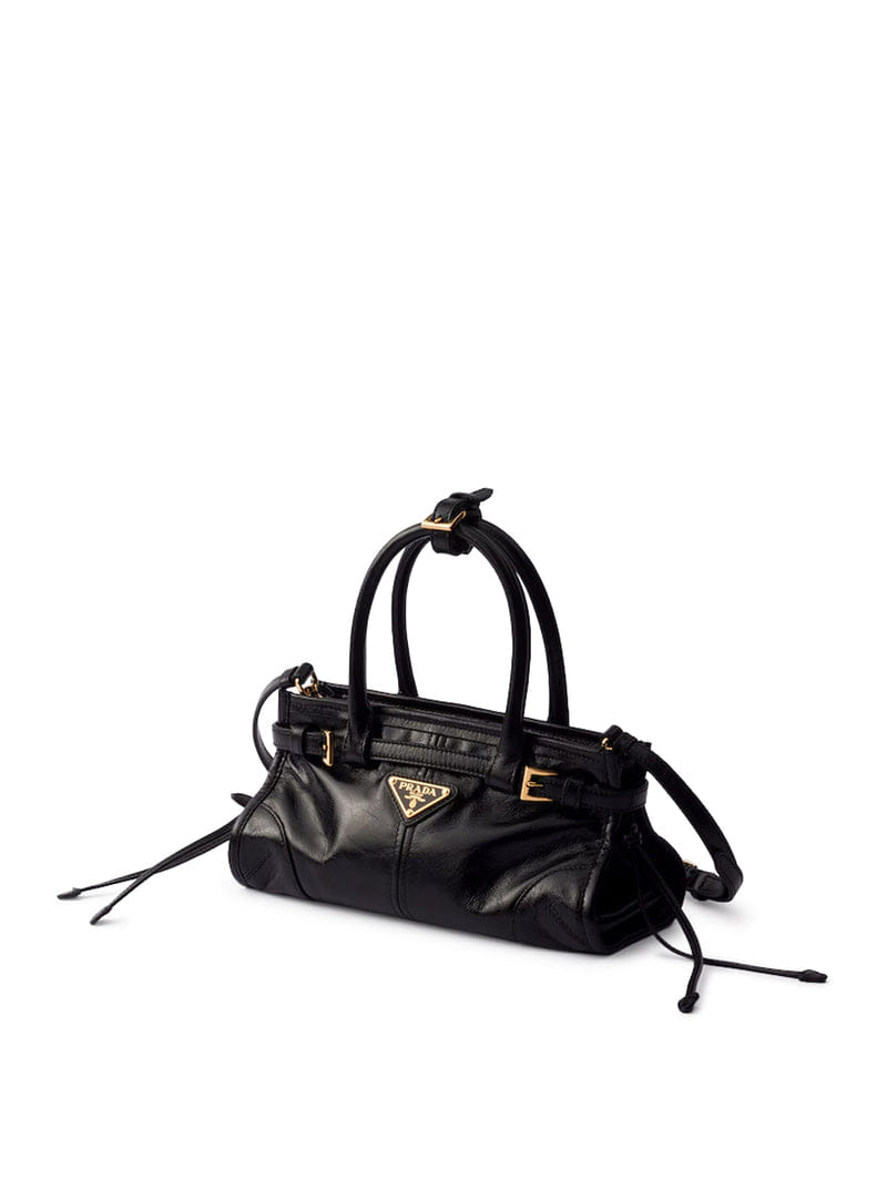 Prada Women Prada Bonnie Mini Leather Handbag