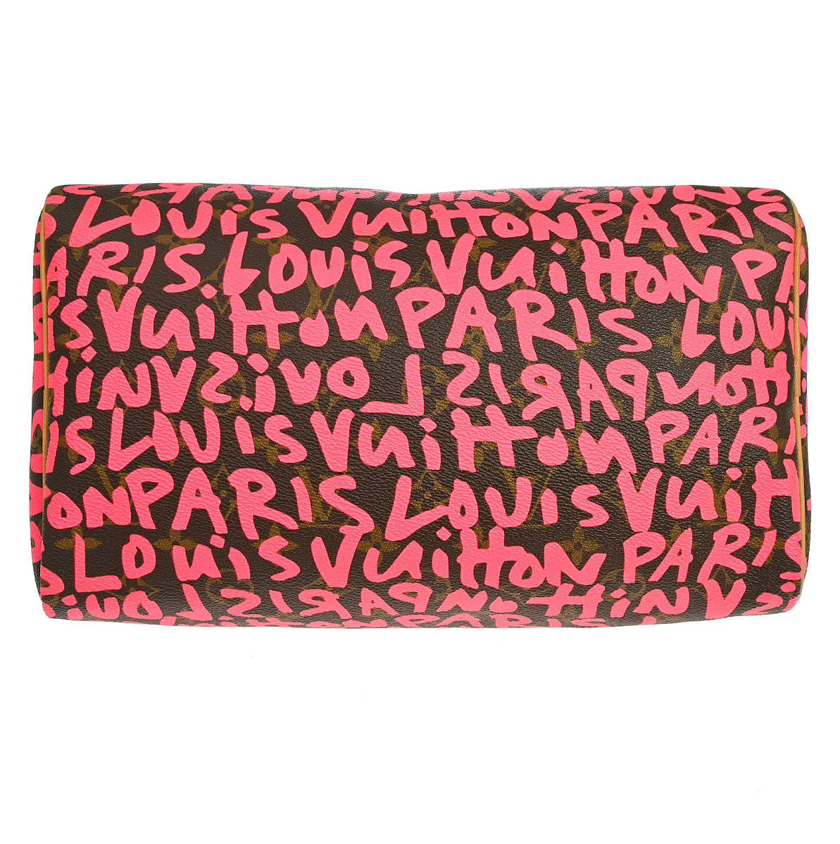 Louis Vuitton 2008 Pink Monogram Graffiti Speedy 30 Handbag M93704