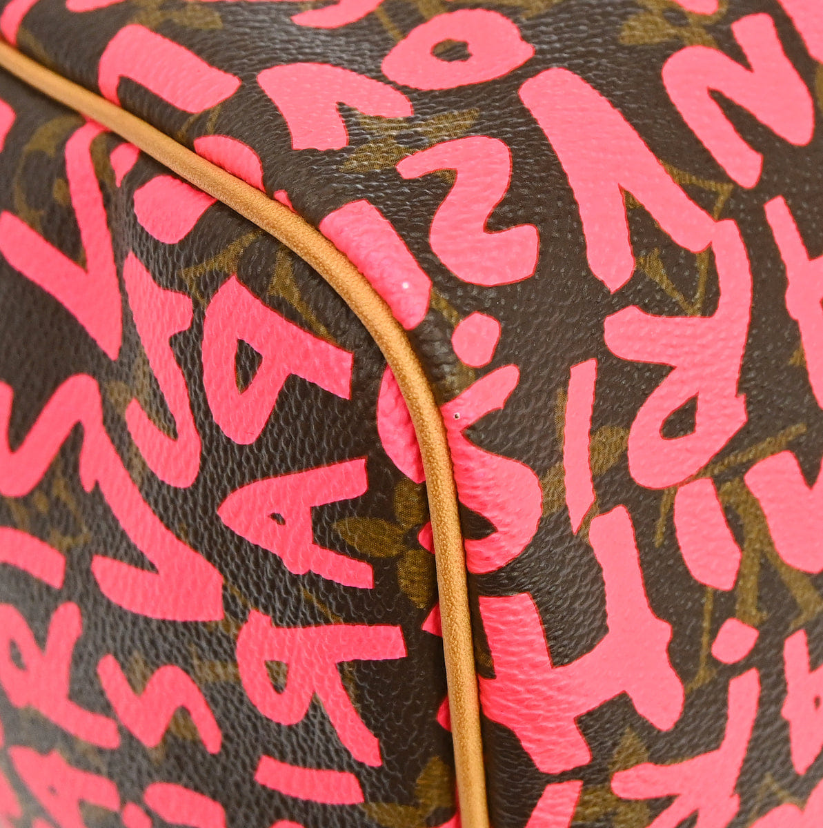 Louis Vuitton 2008 Pink Monogram Graffiti Speedy 30 Handbag M93704