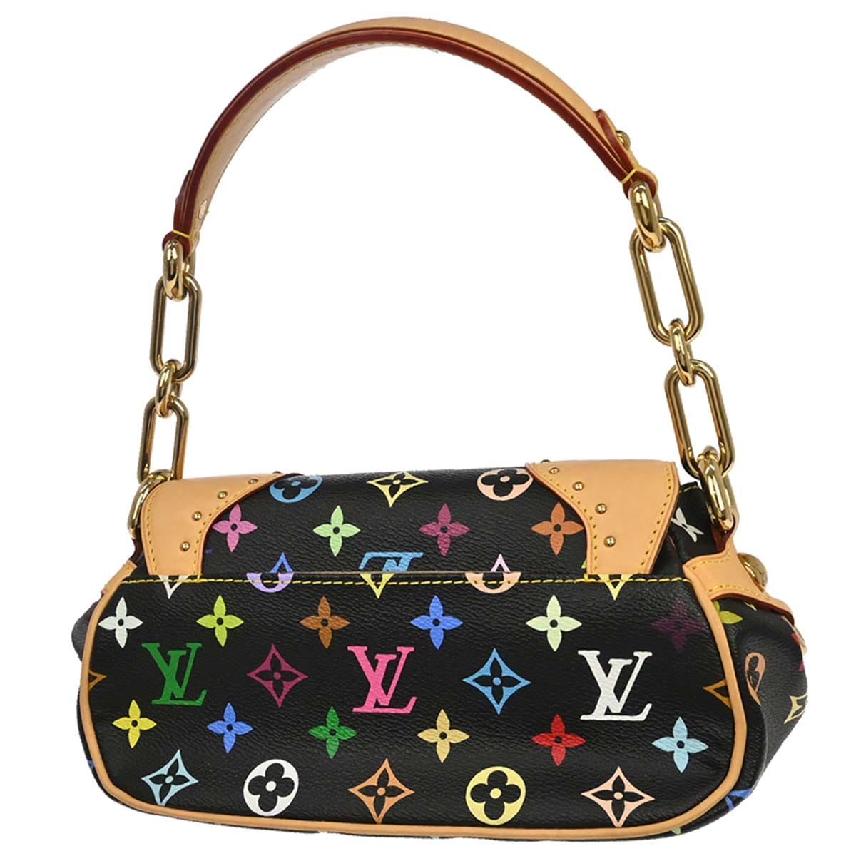 Louis Vuitton 2007 Black Monogram Multicolor Marilyn Handbag M40128