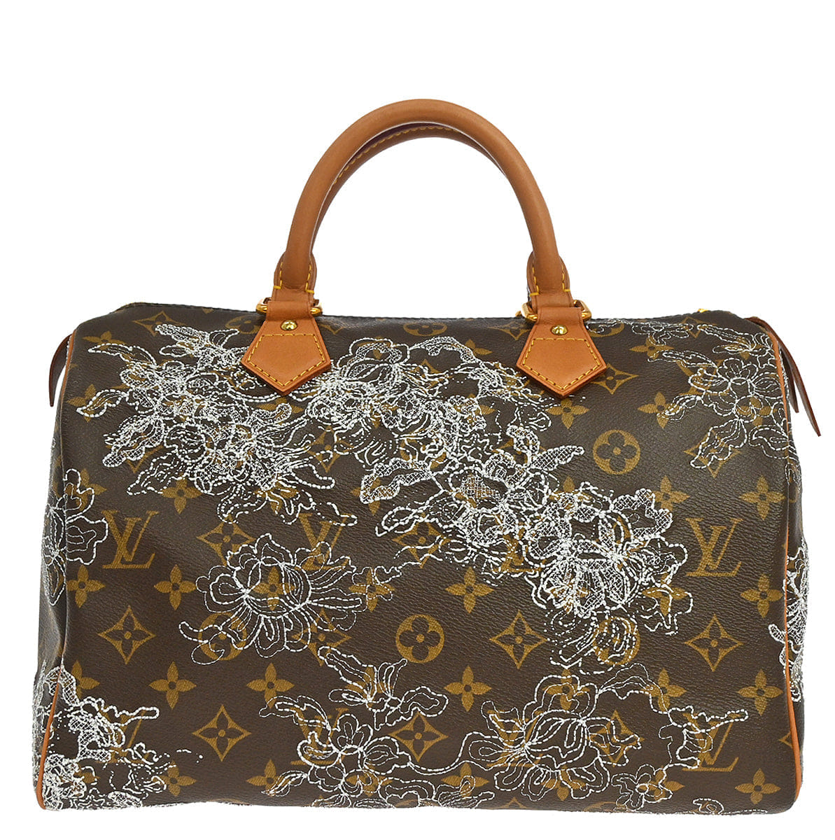 Louis Vuitton 2007 Monogram Dentelle Speedy 30 Handbag M95398