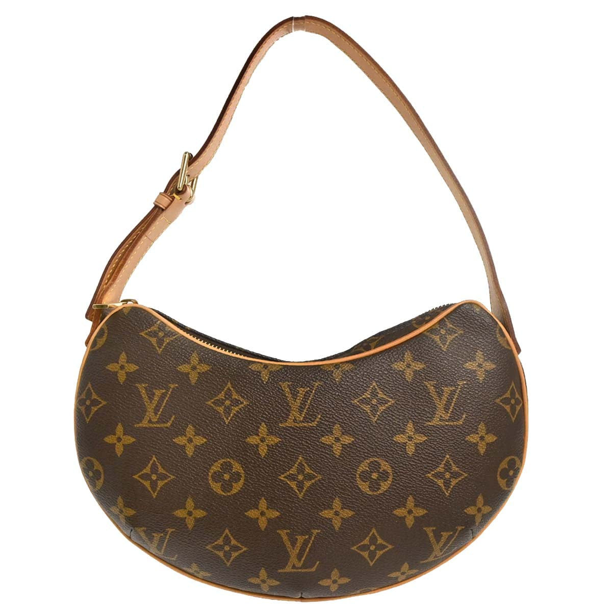 Louis Vuitton 2003 Monogram Pochette Croissant Handbag M51510