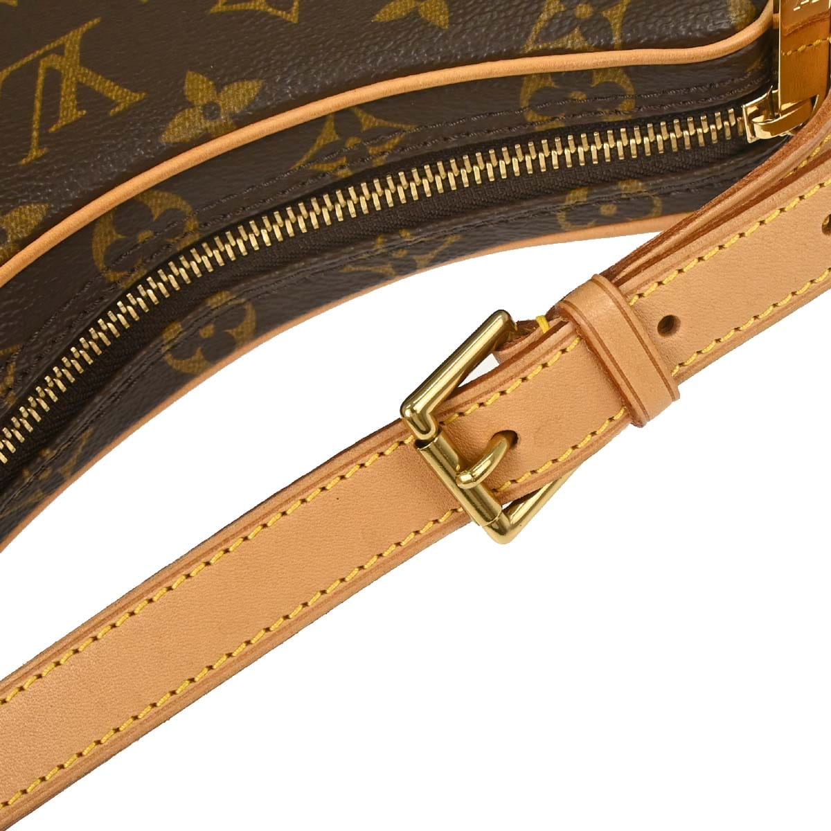 Louis Vuitton 2003 Monogram Pochette Croissant Handbag M51510
