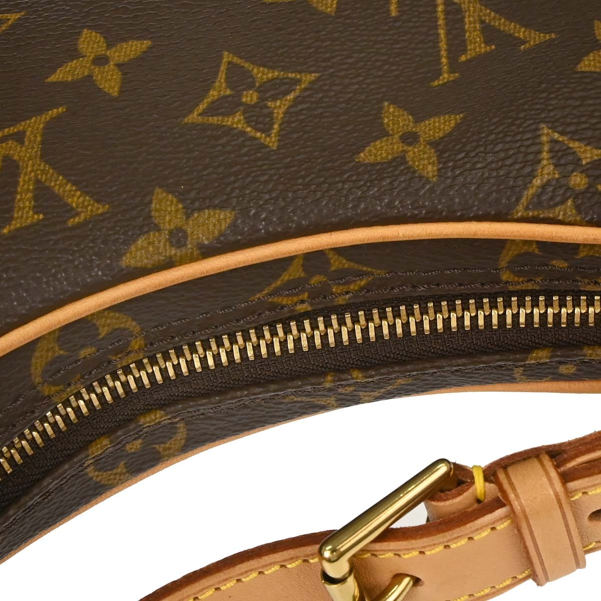 Louis Vuitton 2003 Monogram Pochette Croissant Handbag M51510