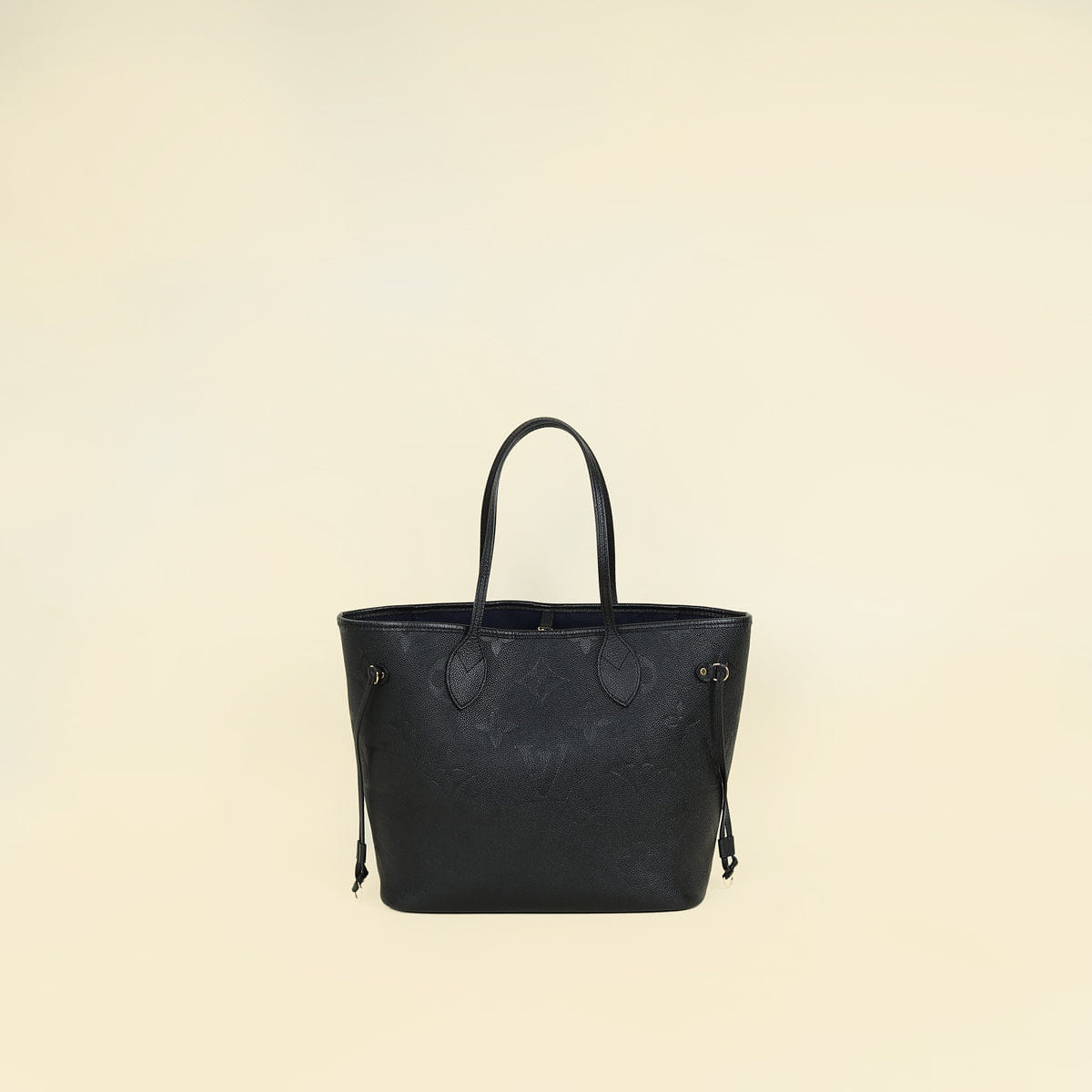 Louis Vuitton Black Monogram Giant Empreinte Neverfull MM Bag