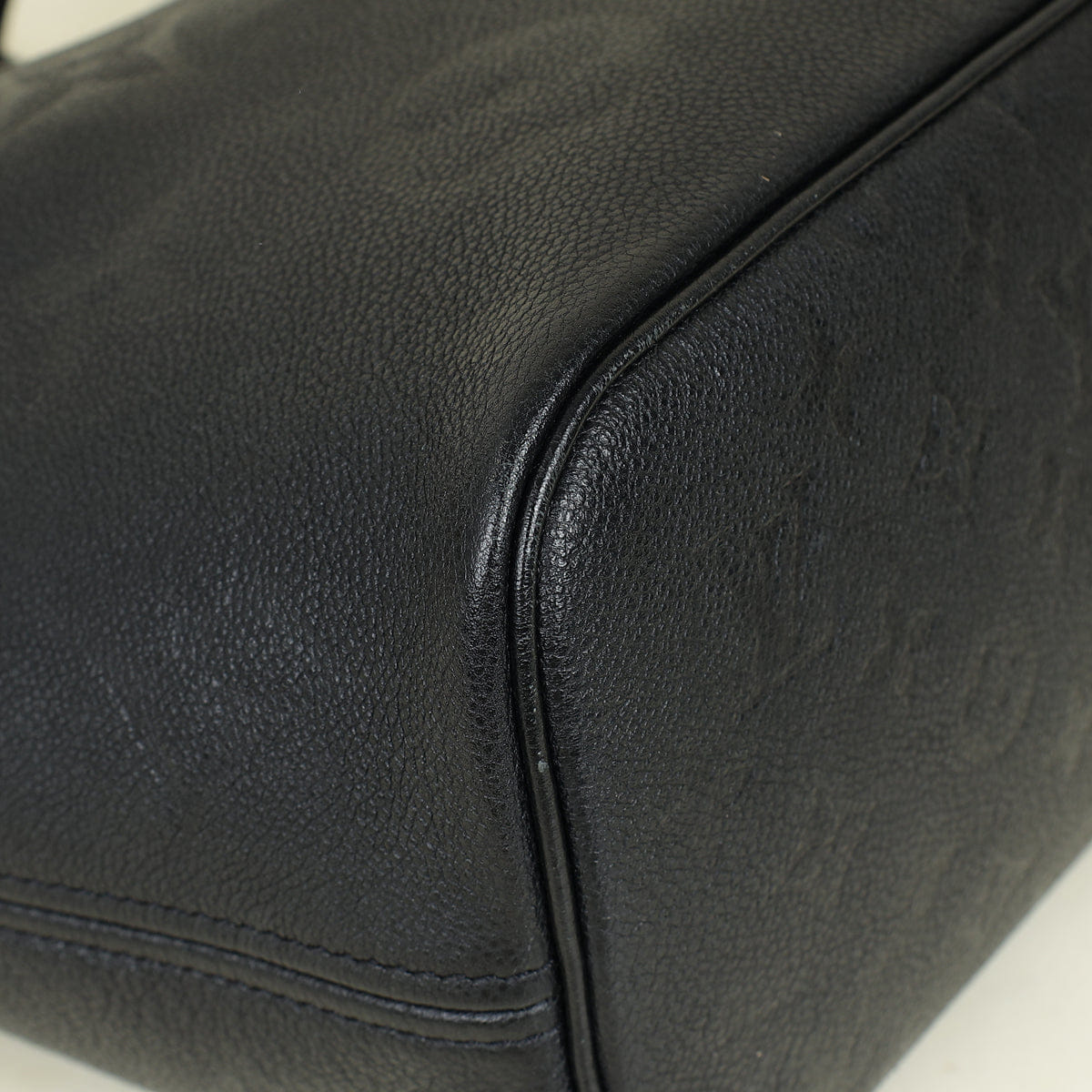 Louis Vuitton Black Monogram Giant Empreinte Neverfull MM Bag