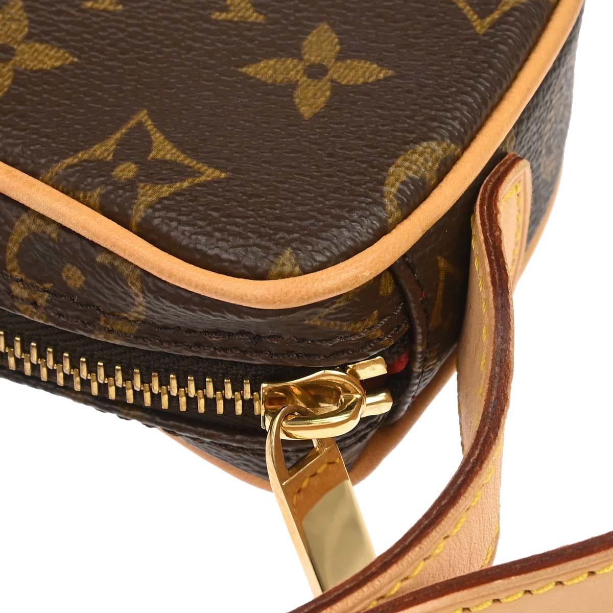 Louis Vuitton 2005 Monogram Pochette Croissant Handbag M51510