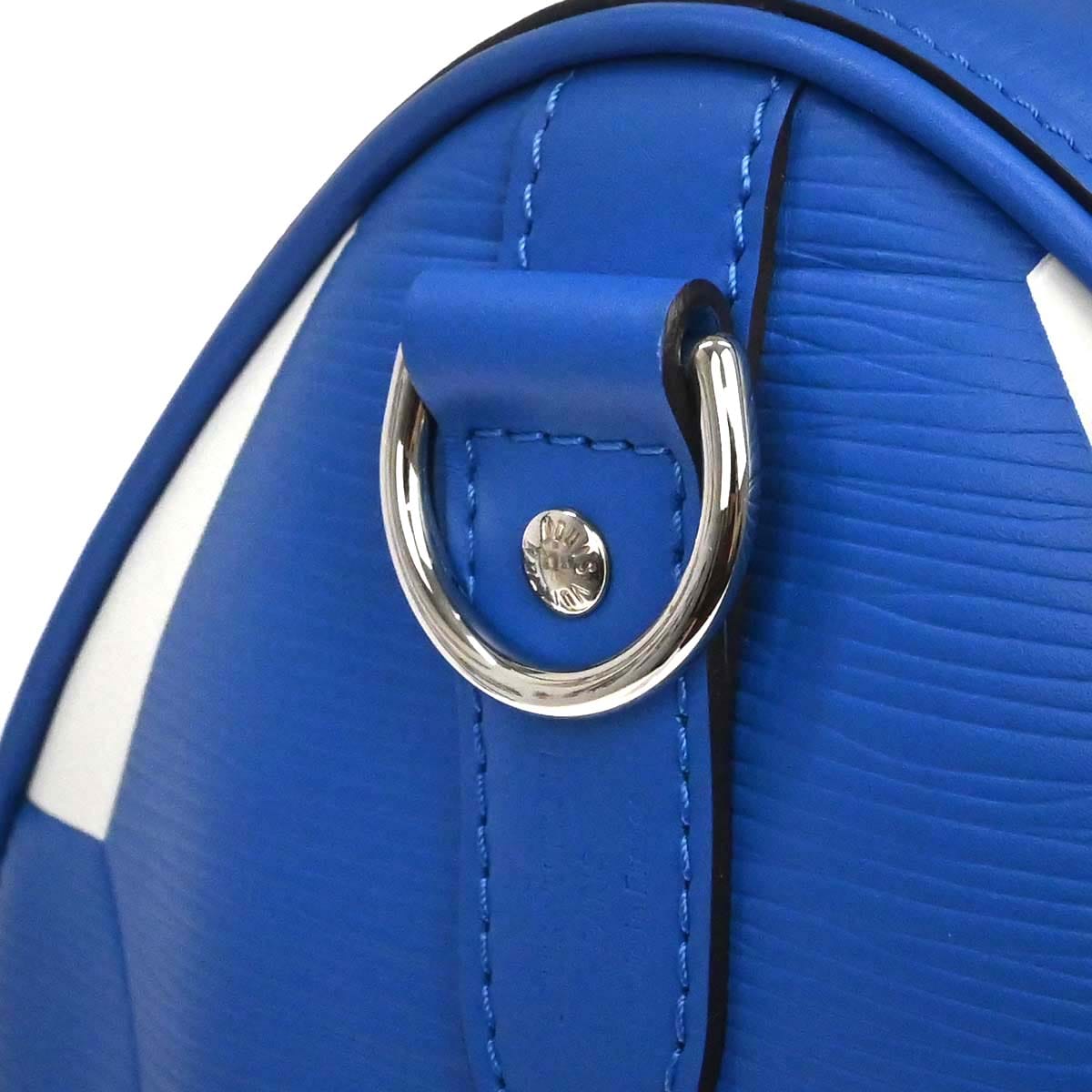 Louis Vuitton 2018 Blue Epi Keepall Bandouliere 50 Handbag M52120