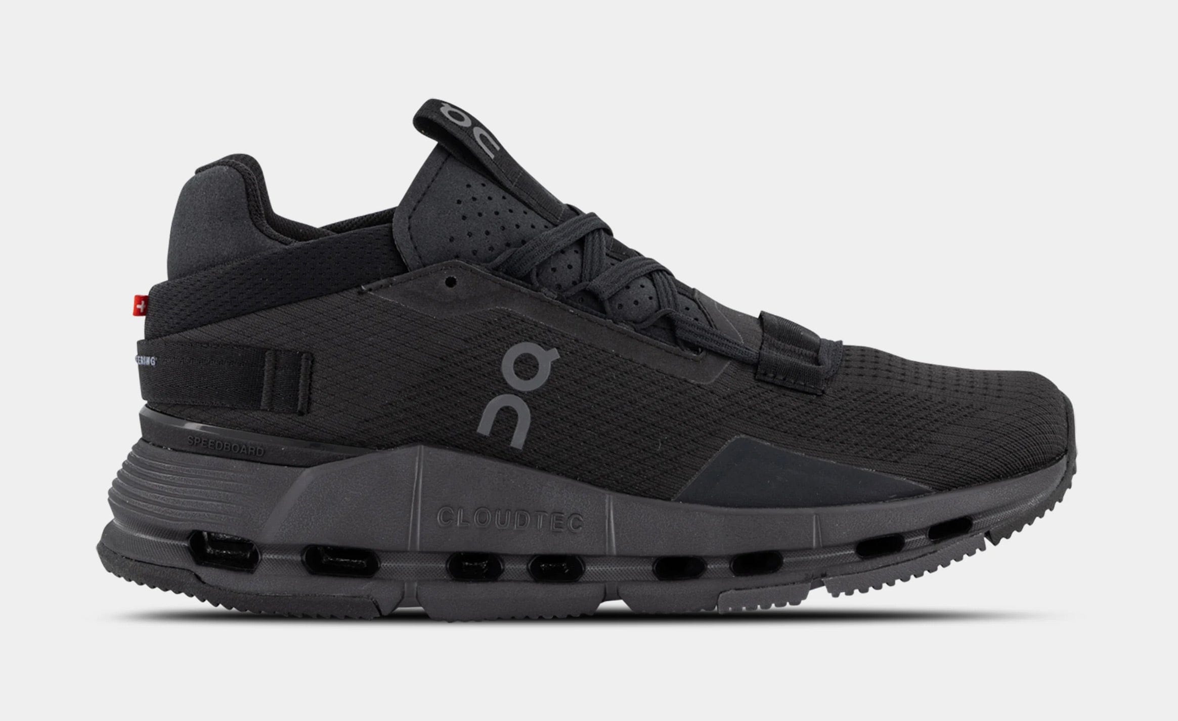 On Running Cloudnova 2 Mens Running Shoes (Black)