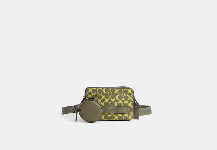 Coach Restored Charter Crossbody With Hybrid Pouch In Signature Leather