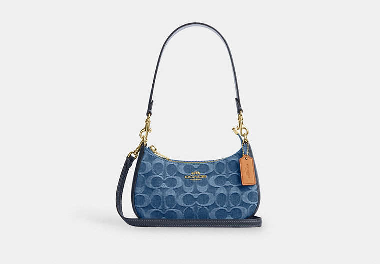Coach Teri Mini Crossbody Bag In Signature Denim