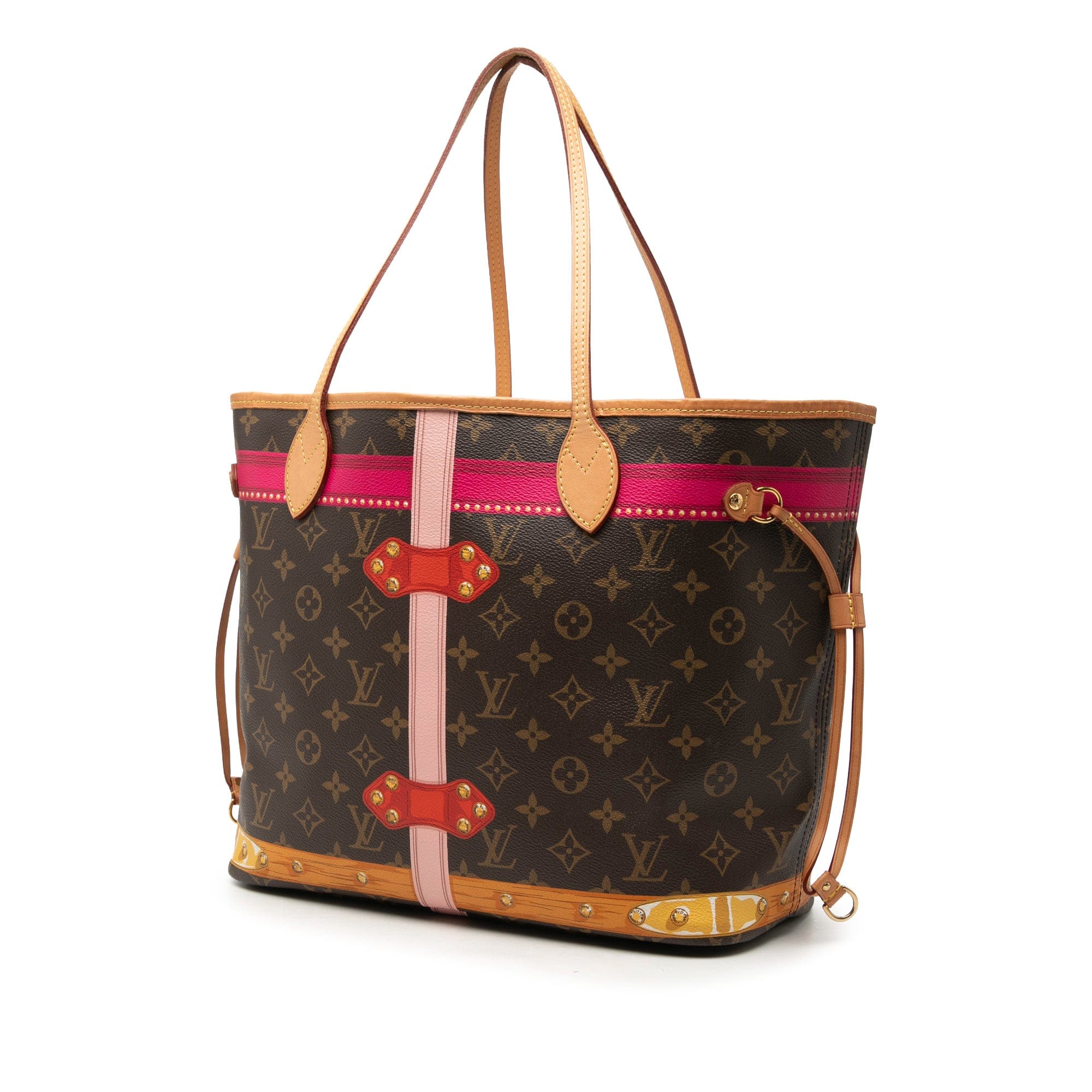 Louis Vuitton Monogram Summer Trunks Neverfull MM