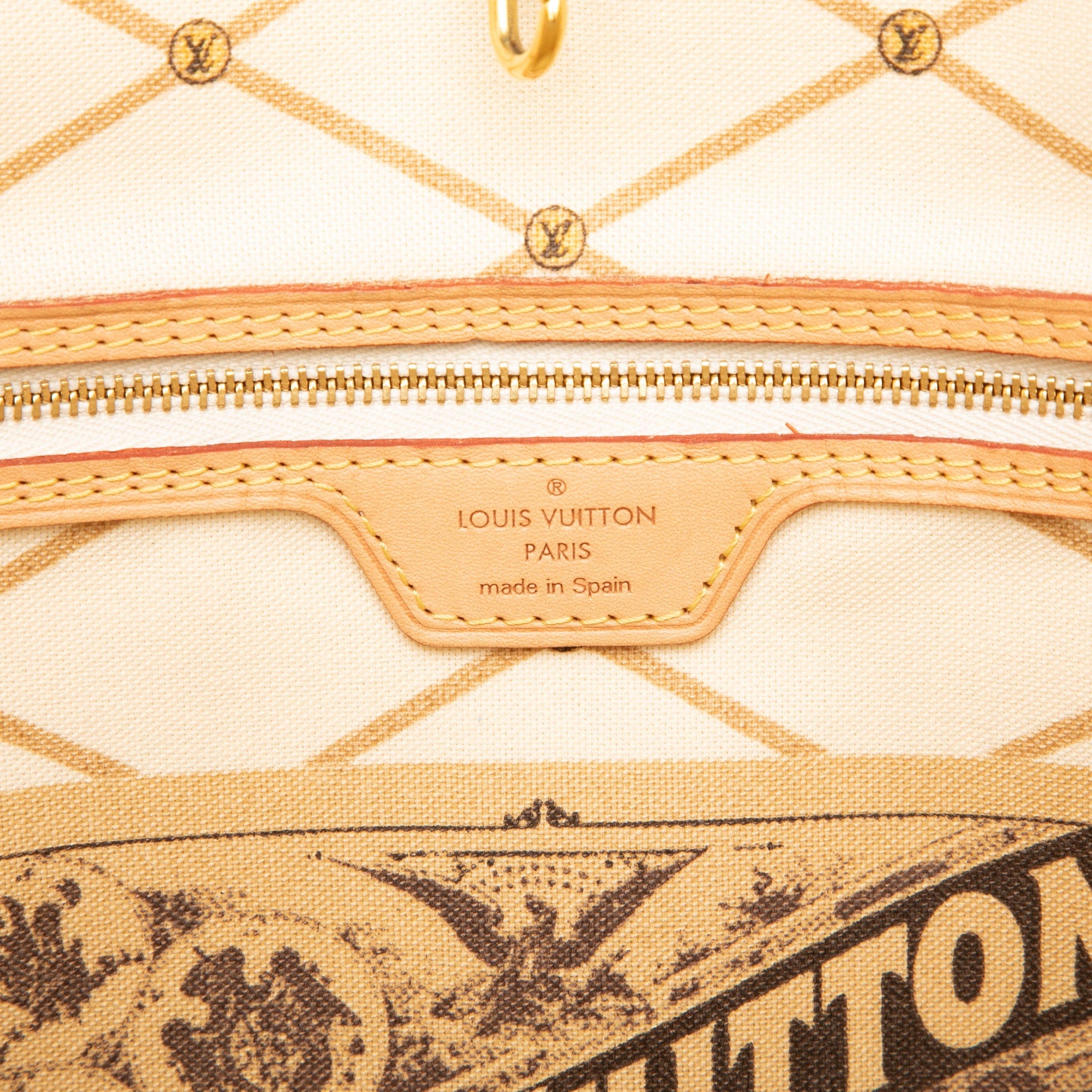 Louis Vuitton Monogram Summer Trunks Neverfull MM