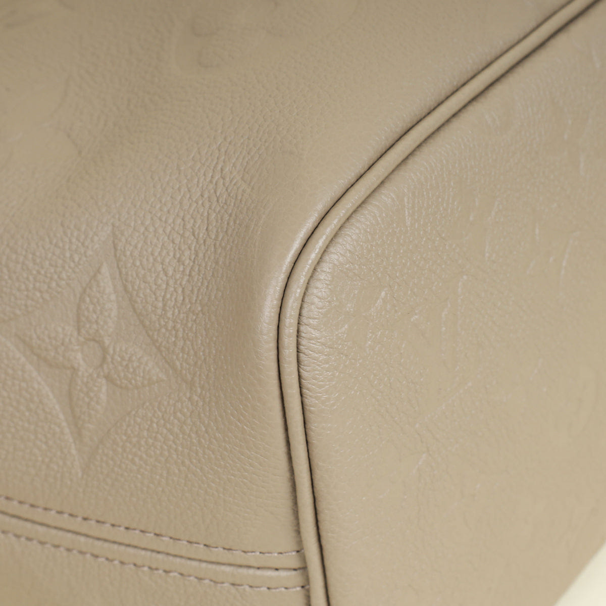 Louis Vuitton Tourterelle Monogram Giant Empreinte Neverfull MM Bag