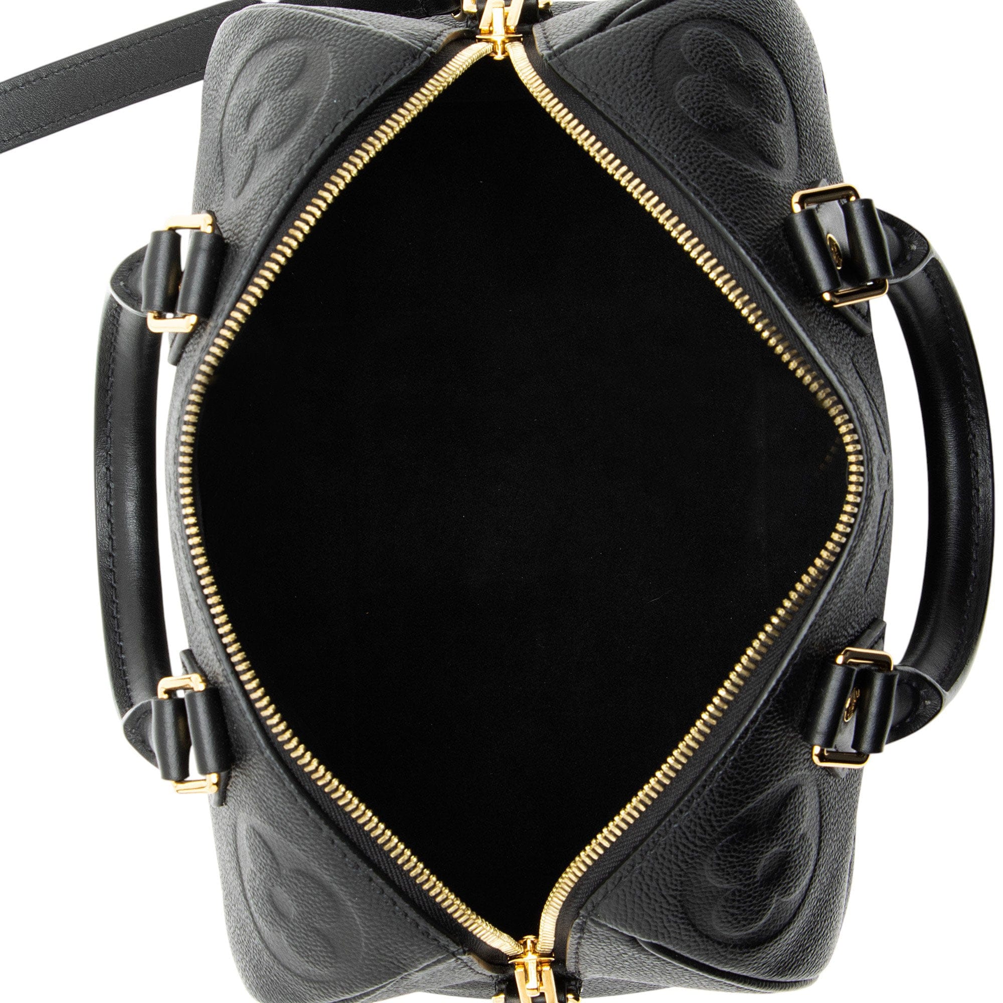 Louis Vuitton Giant Monogram Empreinte Speedy Bandouliere 25 Satchel