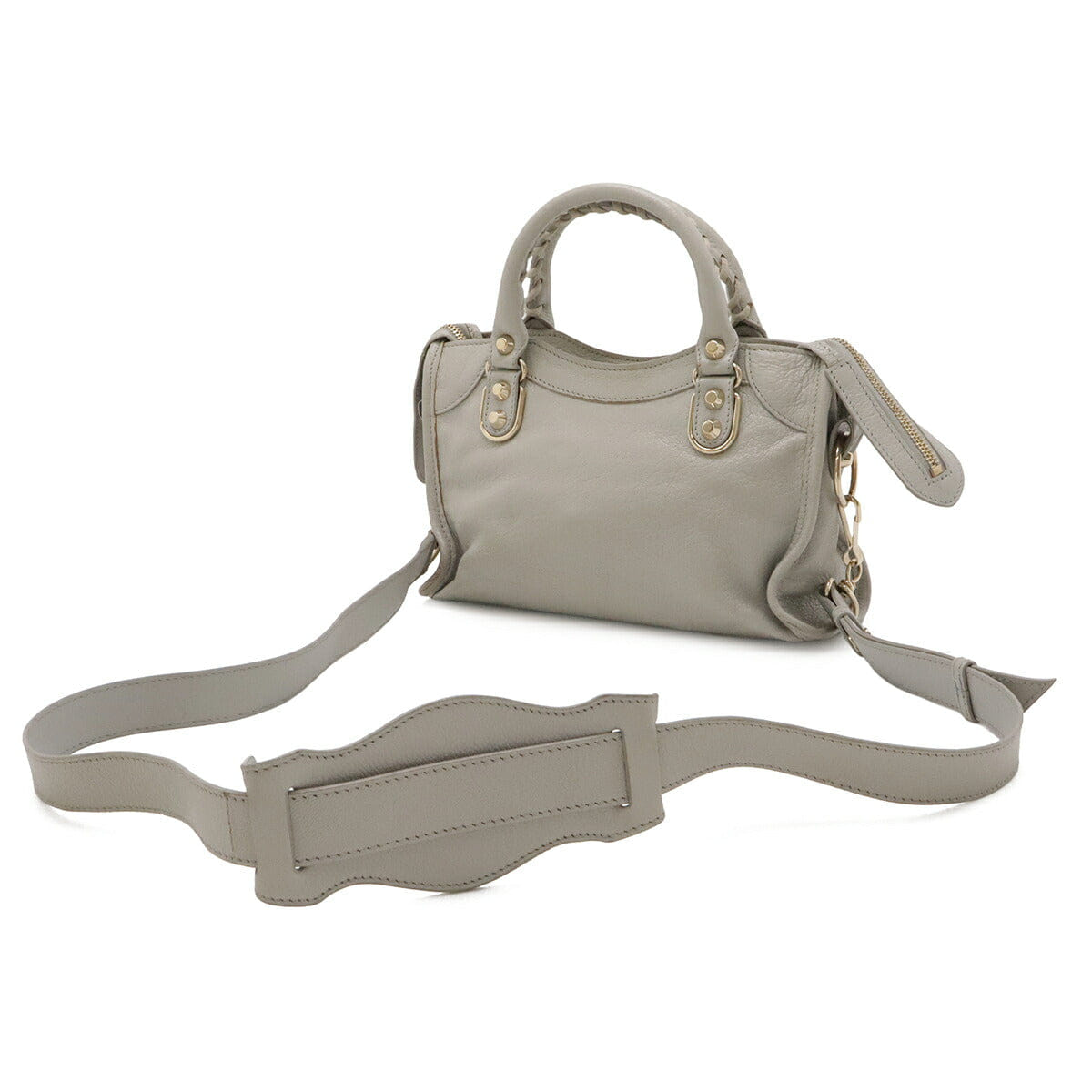 Balenciaga Classic Mini City Leather Handbag