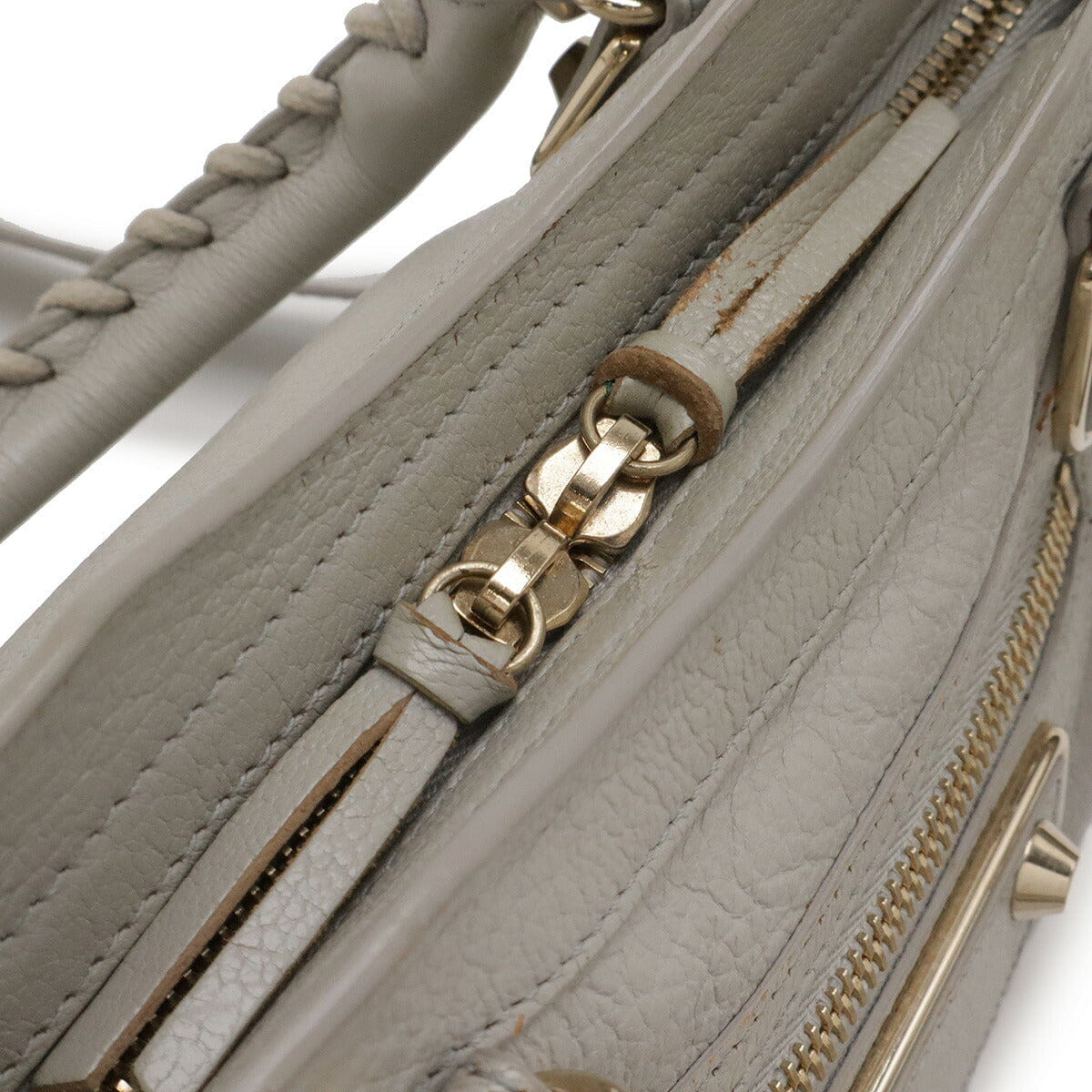 Balenciaga Classic Mini City Leather Handbag